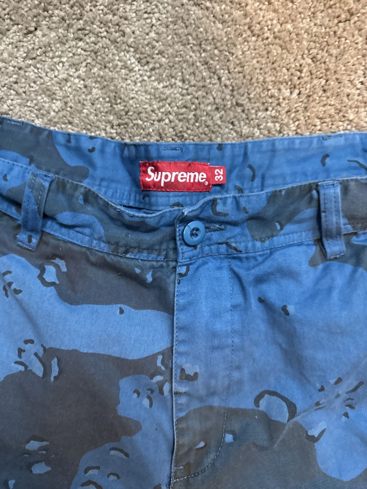 Supreme supreme blue fishing shorts Size US 32 / EU 48 - 4 Thumbnail