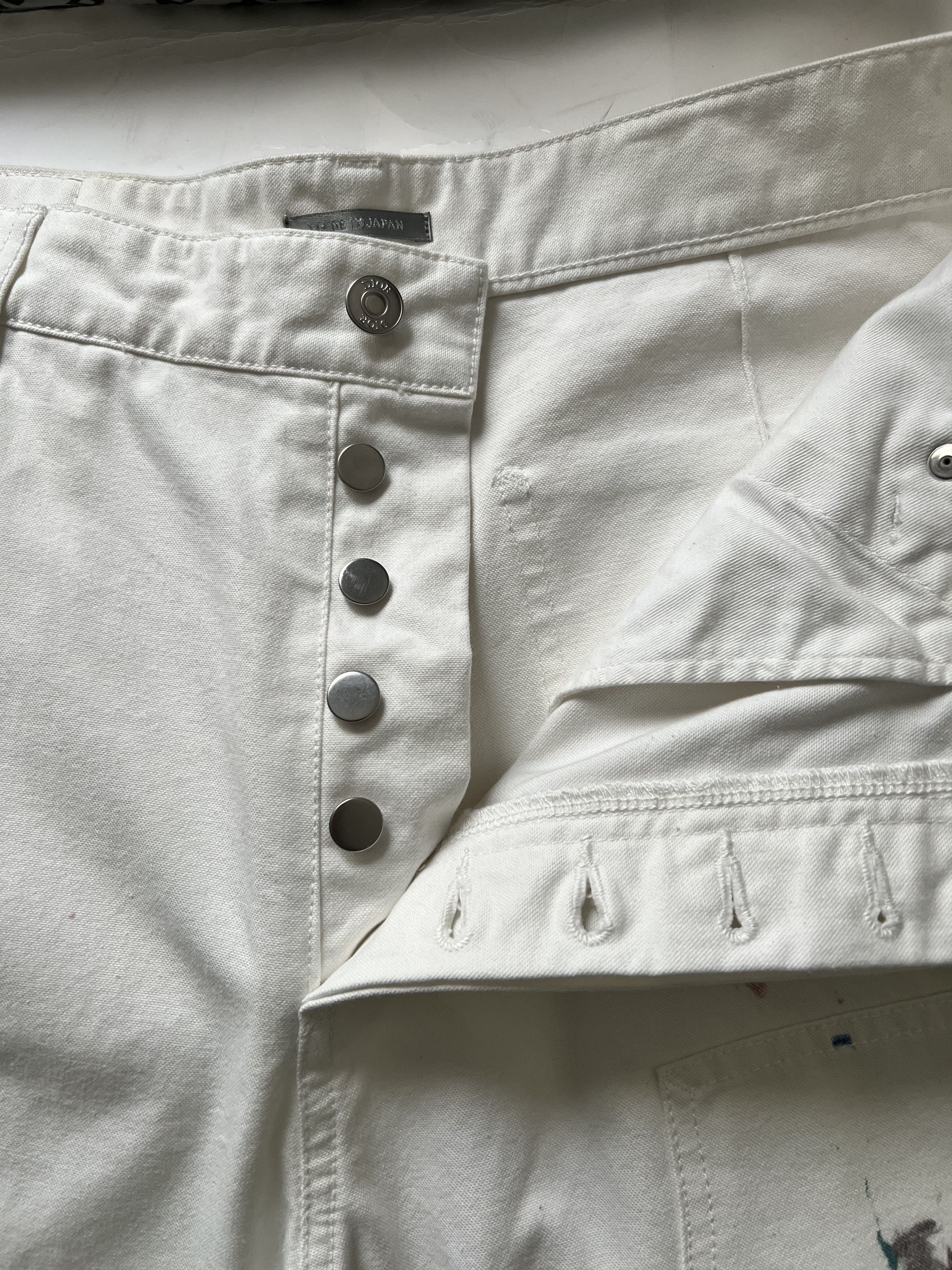 Dior Dior Paint Splatter Carpenter Jeans Size US 31 - 11 Thumbnail