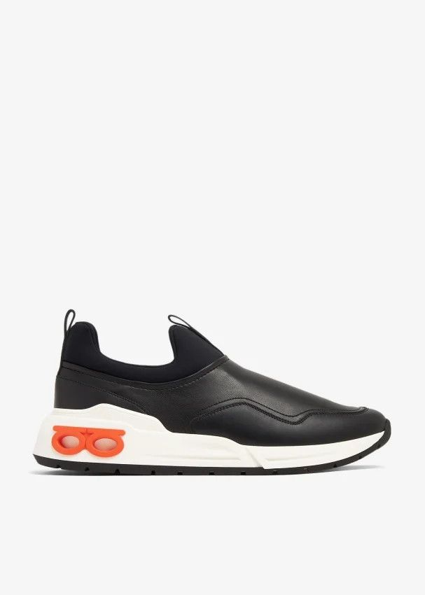 Salvatore Ferragamo o1s1rm1224 Cosma Sneakers in Black Size US 10 / EU 43 - 1 Thumbnail