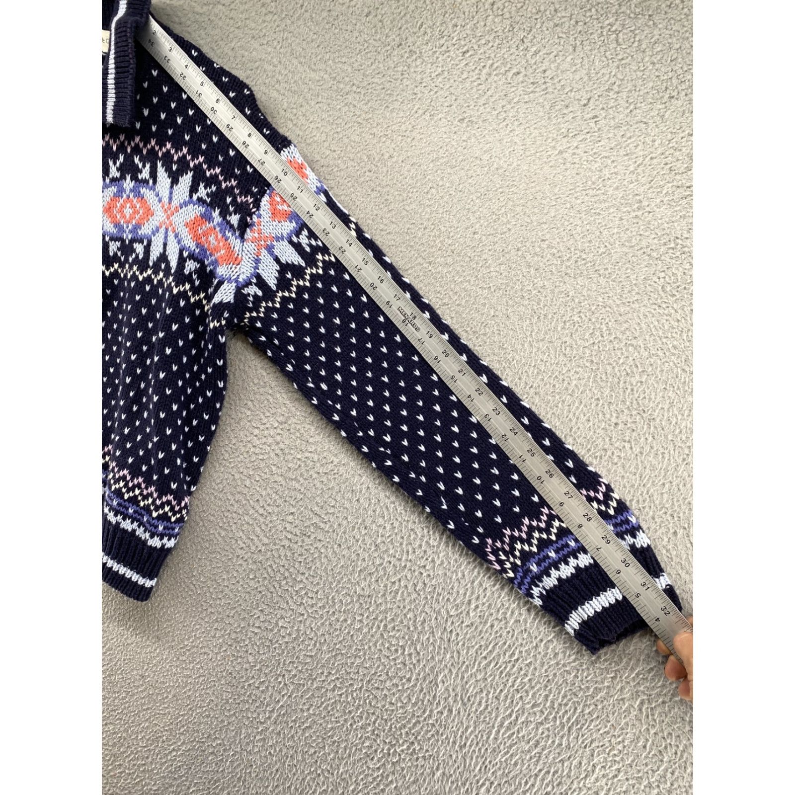 Vintage VINTAGE Paris Sport Club Women's Ramie Cotton 1/4 Zip Sweater Nordic Size L Isle Size L / US 10 / IT 46 - 6 Thumbnail