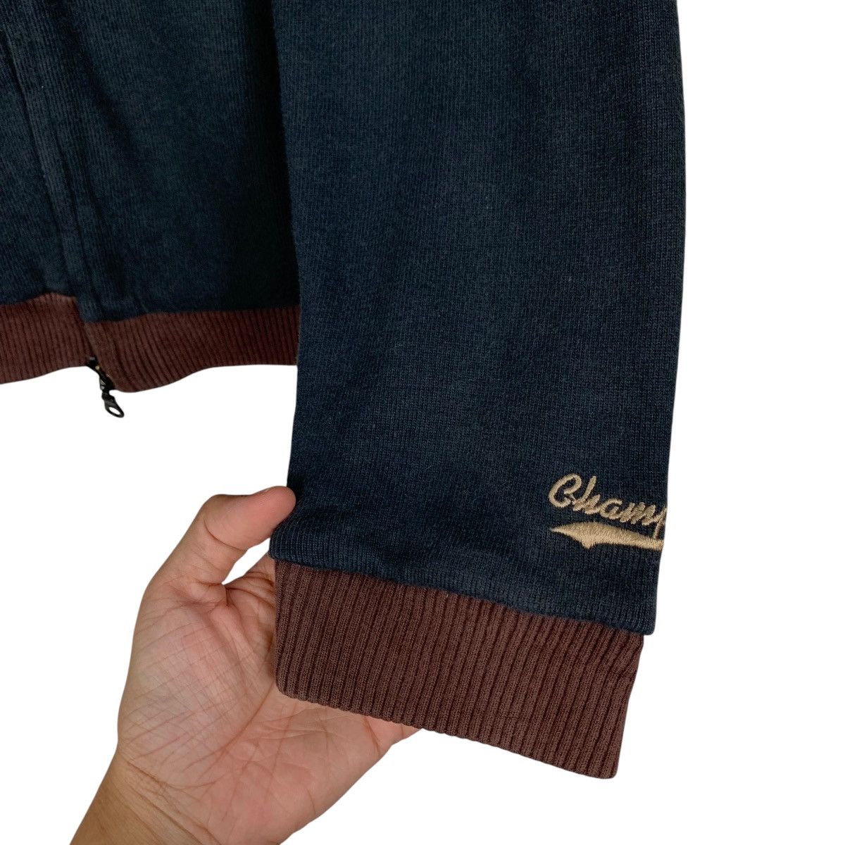 Champion CHAMPION USA Big Logo Sweater Jacket #1598-C71 Size US M / EU 48-50 / 2 - 13 Thumbnail