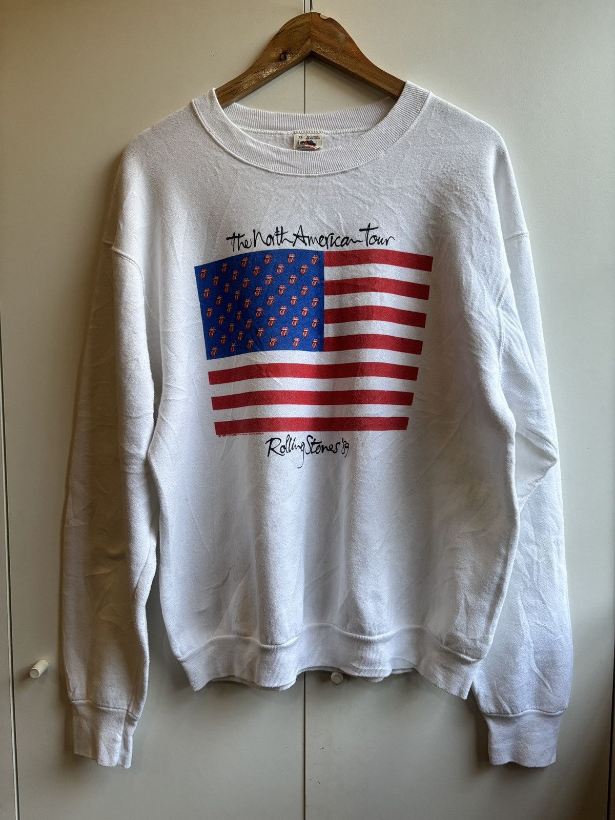 The Rolling Stones Rare 80s Rolling stones the north american tour Size US L / EU 52-54 / 3 - 1 Thumbnail