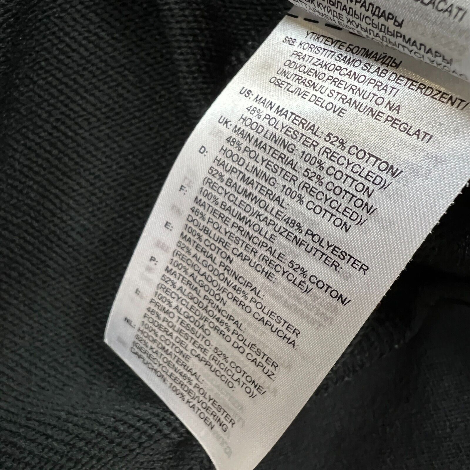 Adidas × Vintage Adidas Hoodie Medium 3 Stripes Spell Out Hooded Sweatshirt Size US M / EU 48-50 / 2 - 7 Thumbnail