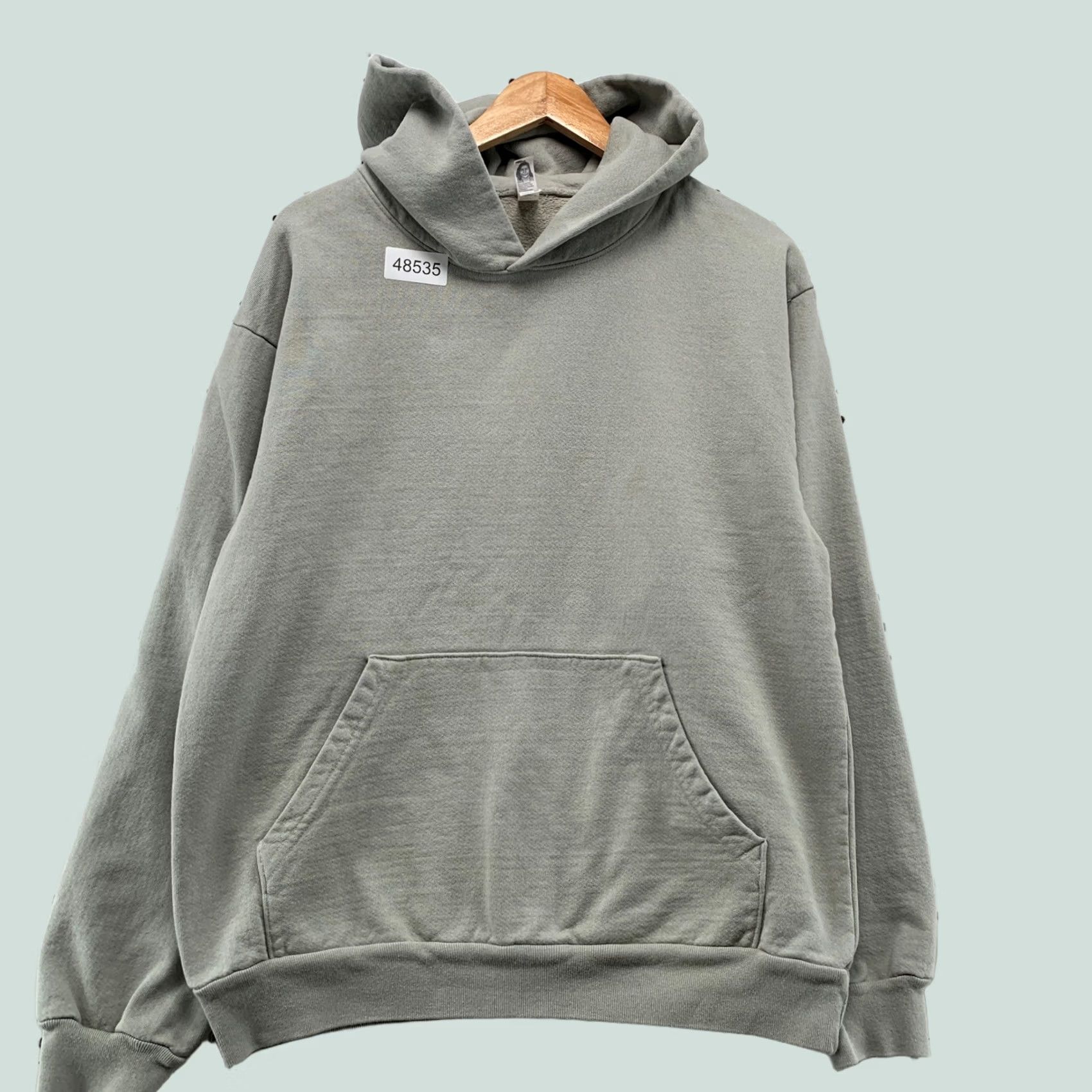Los Angeles Apparel Los Angeles Apparel Hoodie Mens Medium Sage Green Heavy Fleece 14oz USA Size US M / EU 48-50 / 2 - 1 Thumbnail