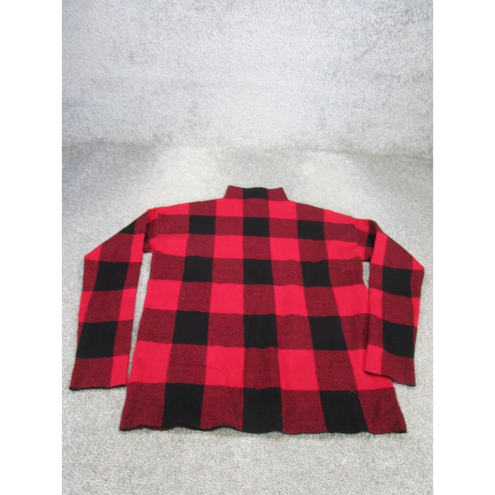Tommy Bahama Tommy Bahama Sweater Womens Medium Red Plaid Turtle Neck Pullover Stretch Size M / US 6-8 / IT 42-44 - 4 Thumbnail