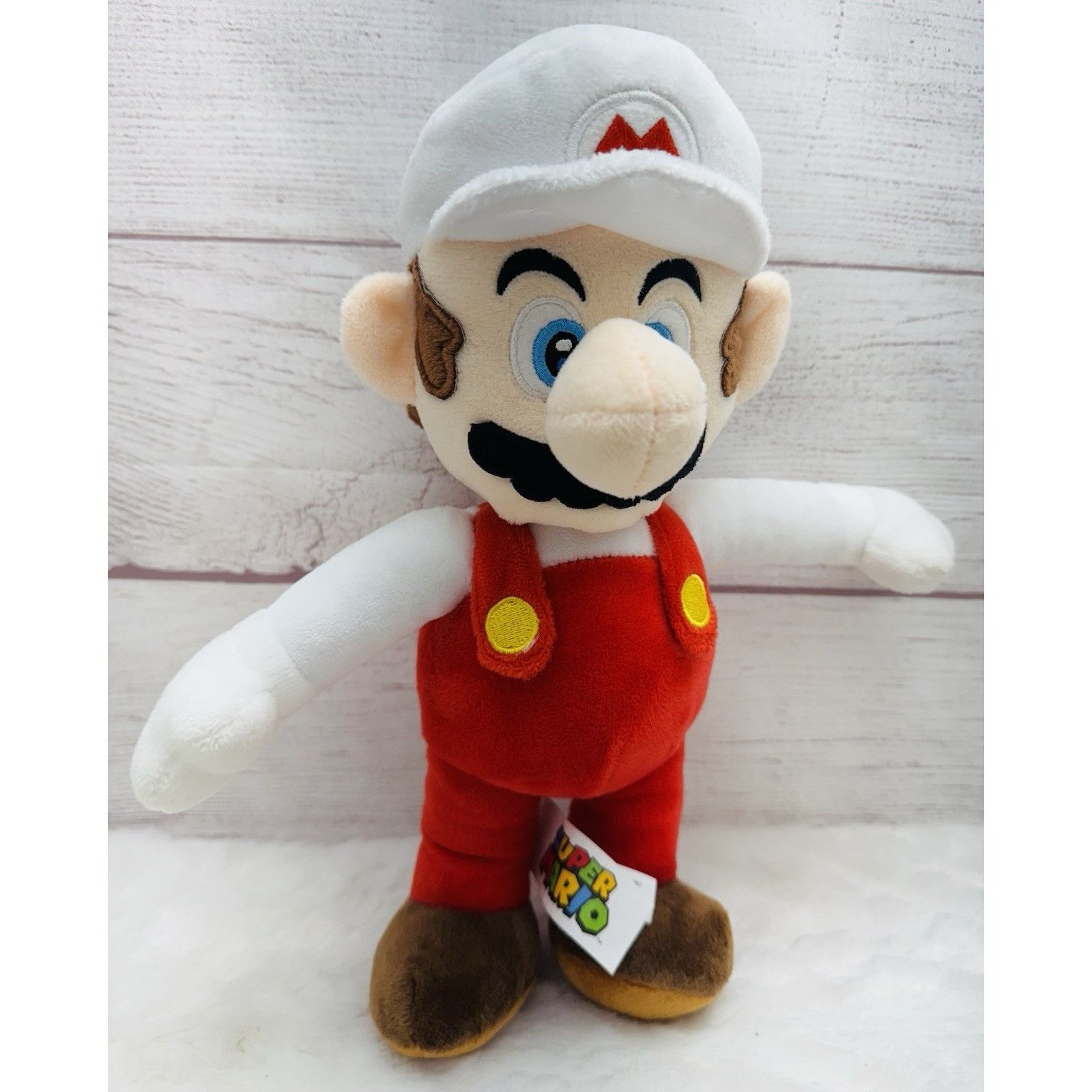 Nintendo SUPER MARIO BROS - MARIO PLUSH - 12" Nintendo Stuffed Doll T Size ONE SIZE - 2 Thumbnail