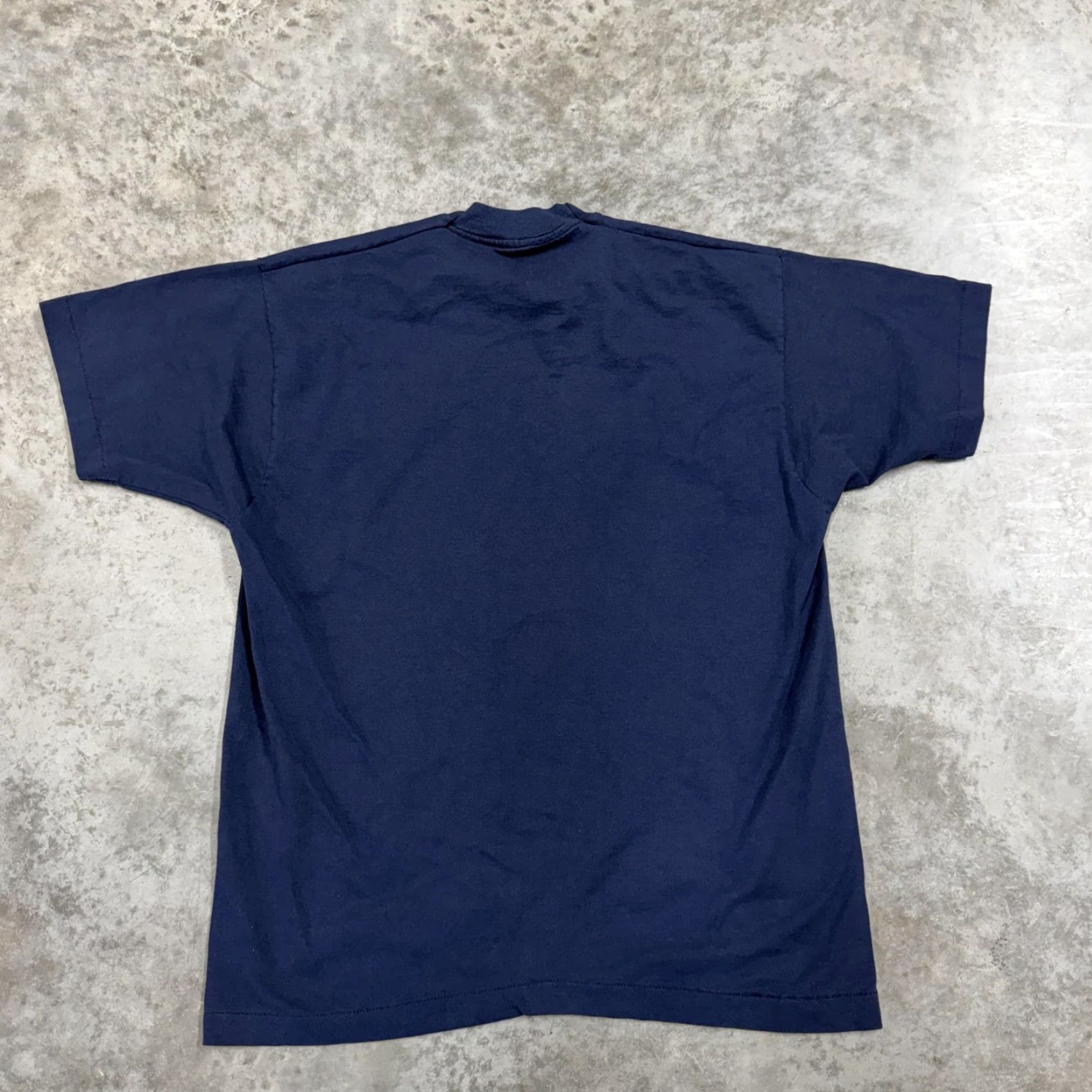 Vintage VINTAGE Bloopers Shirt Mens XL Blue Crewneck Made USA 50/50 80s Tee Size US XL / EU 56 / 4 - 4 Thumbnail