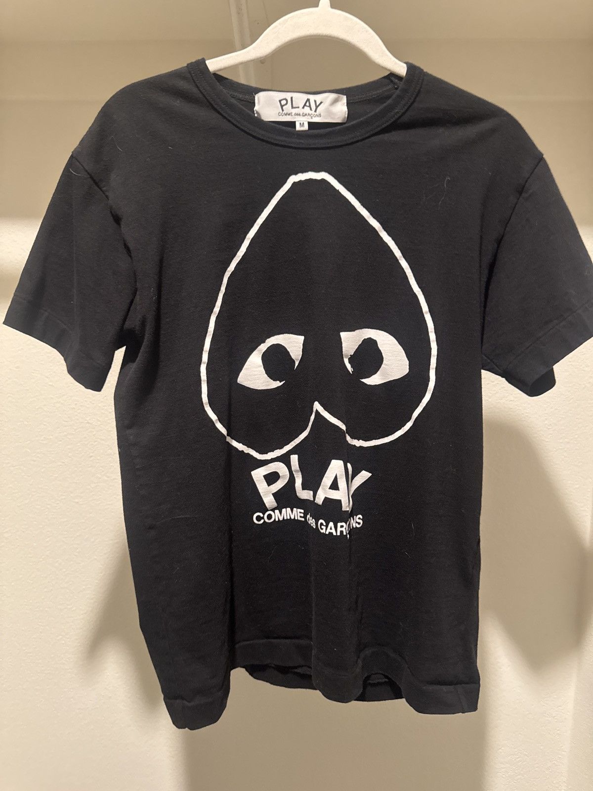 CDG by Comme des Garcons Comme des Garçons PLAY Big Heart T-Shirt Black White Size US M / EU 48-50 / 2 - 8 Thumbnail