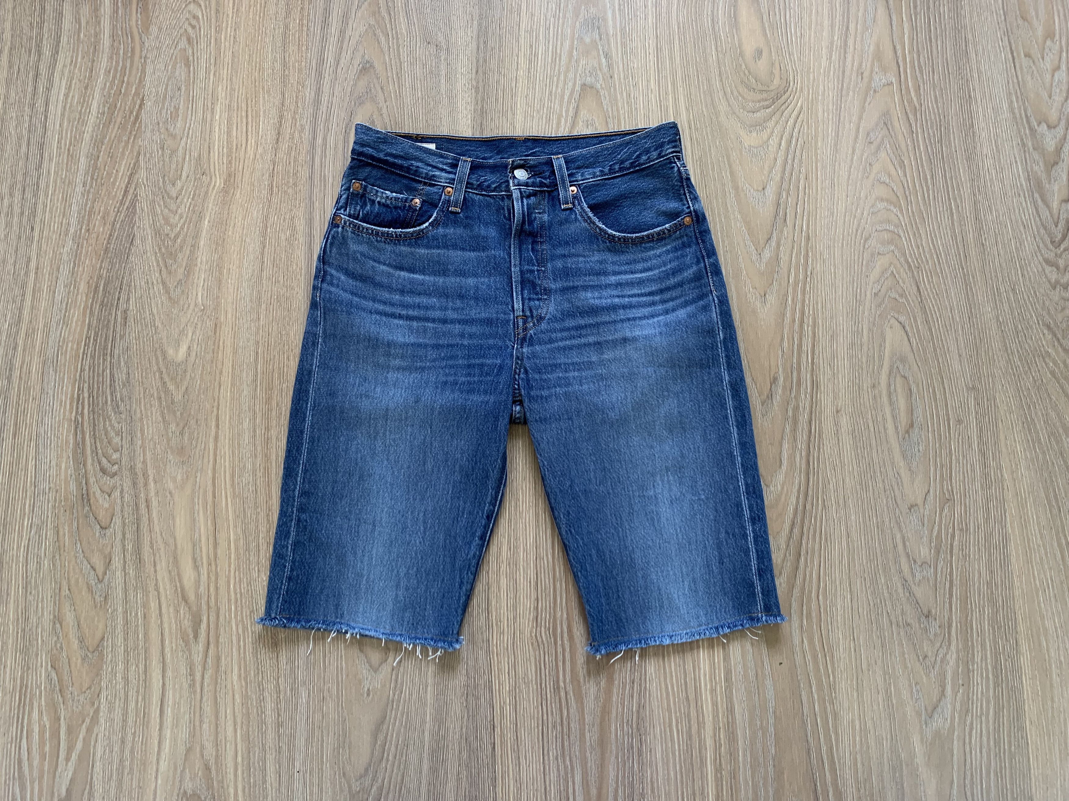 Denime × Levi's Levis Blue Denim Shorts Breeches Size US 29 - 1 Thumbnail