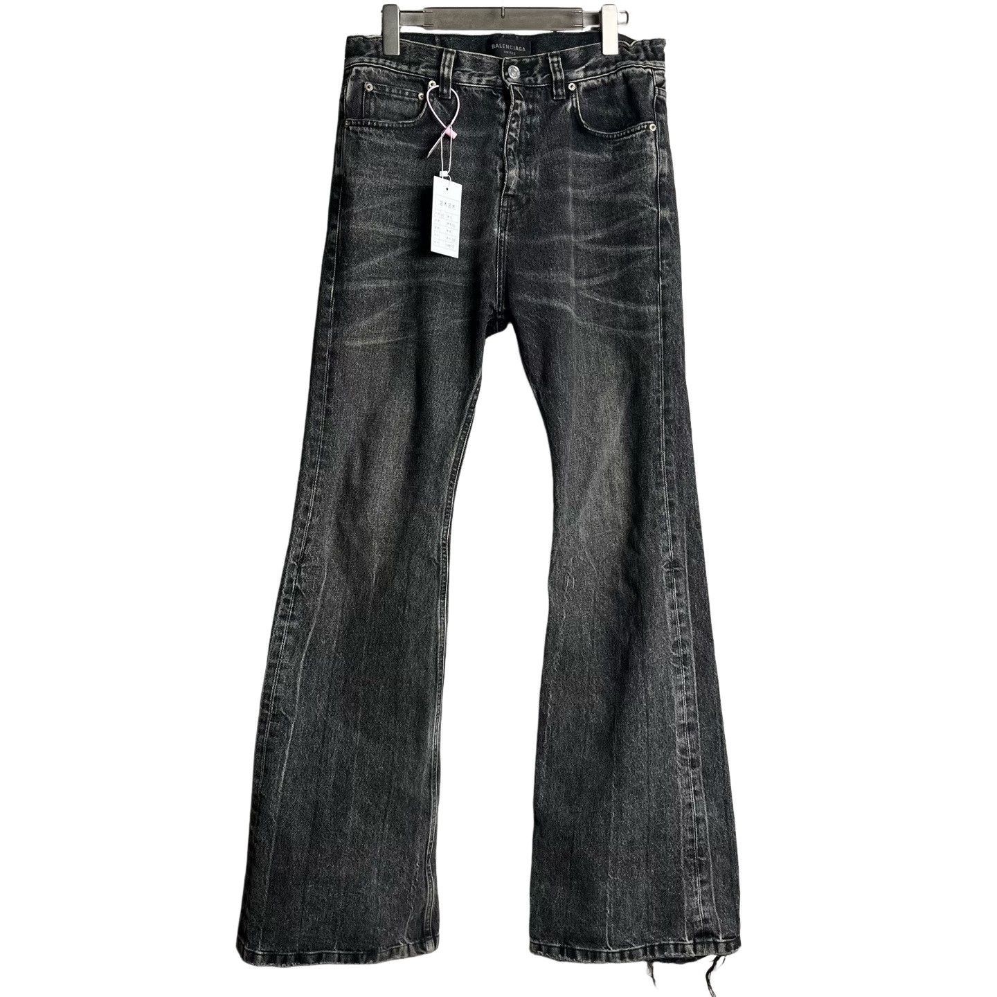 Balenciaga Balenciaga Washed Distressed Denim XS Size US 28 / EU 44 - 1 Thumbnail