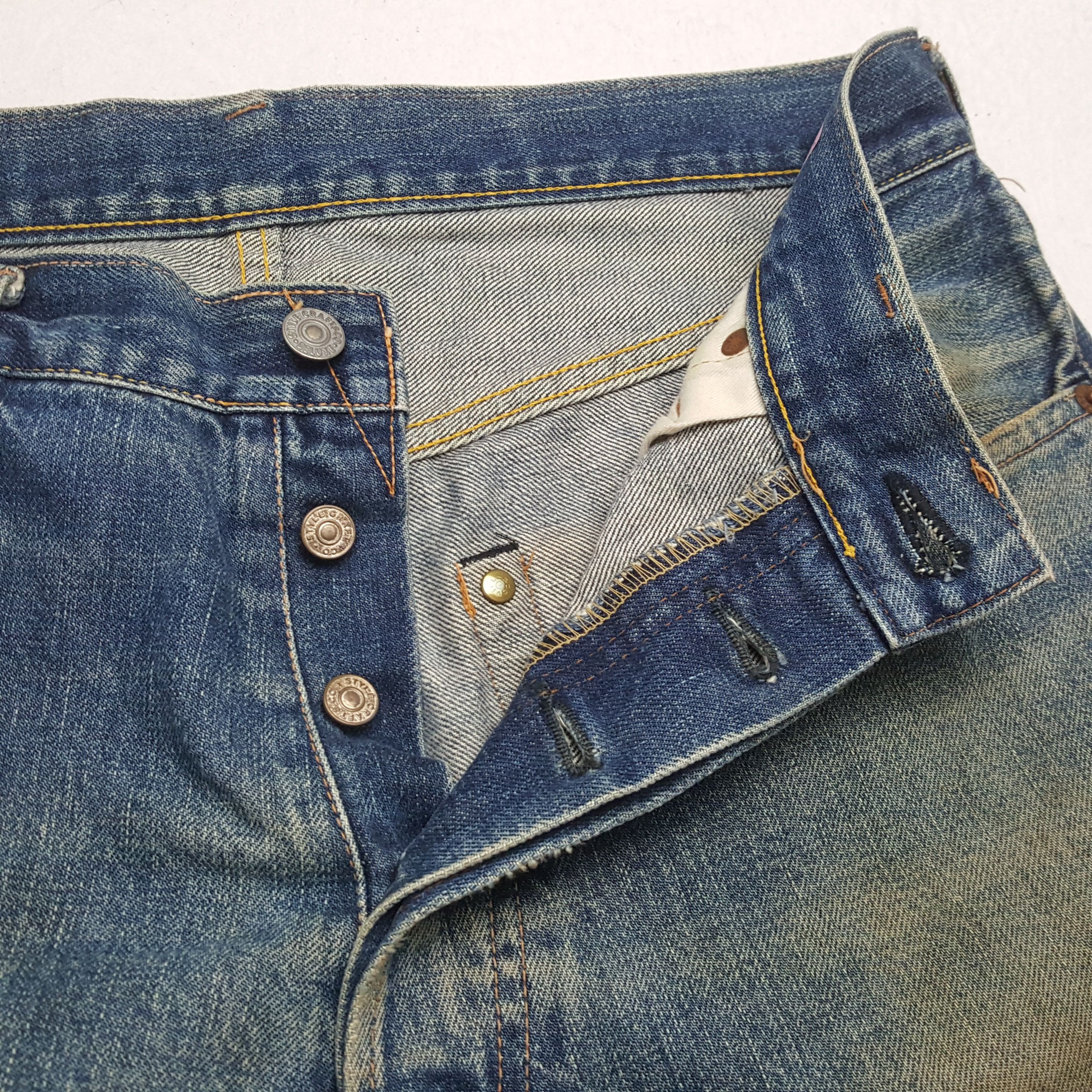 Evisu × Japanese Brand × Vintage EVIS Japanese Brand Streetwear Custom Daicock Vintage Jeans Size US 31 - 13 Thumbnail