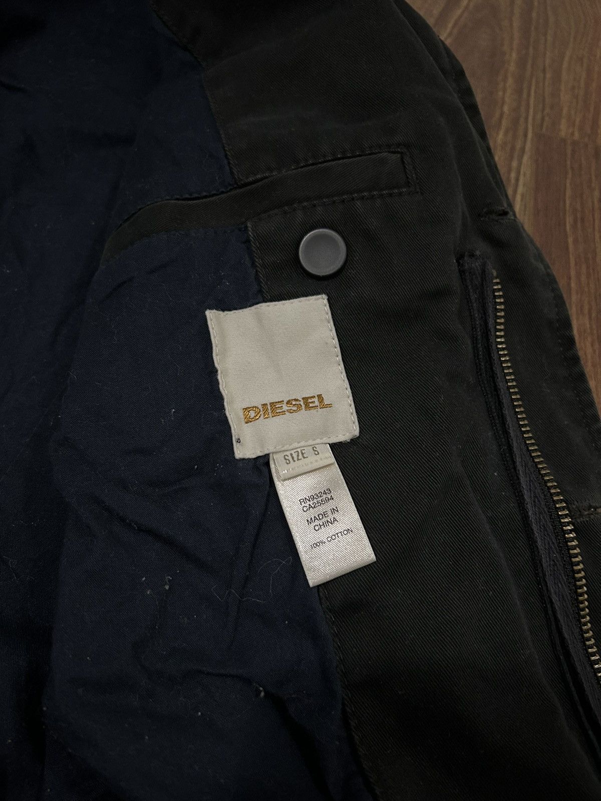 Diesel Diesel 3-Button Twill Blazer Sport Coat Jacket Size US S / EU 44-46 / 1 - 3 Thumbnail