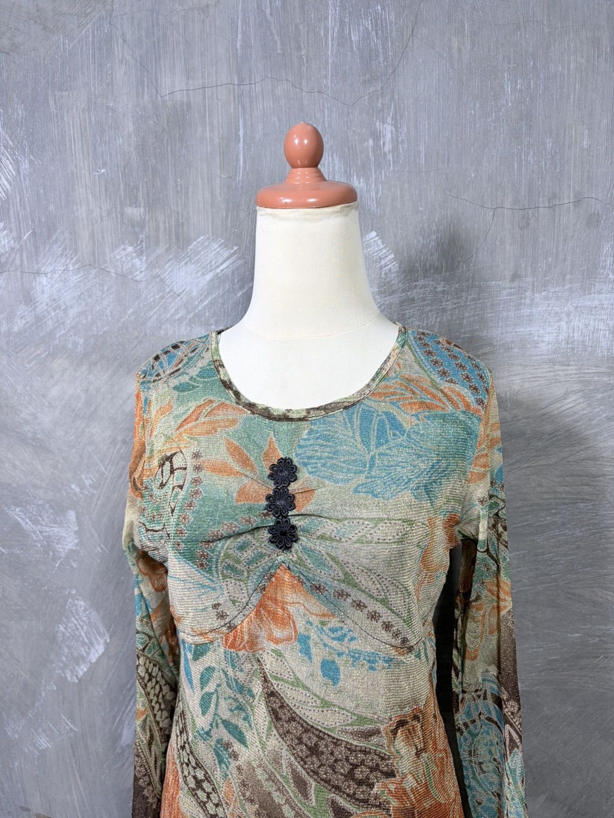 Japanese Brand Y2K Unknown Japanese Mesh Women Tops Size S / US 4 / IT 40 - 2 Thumbnail