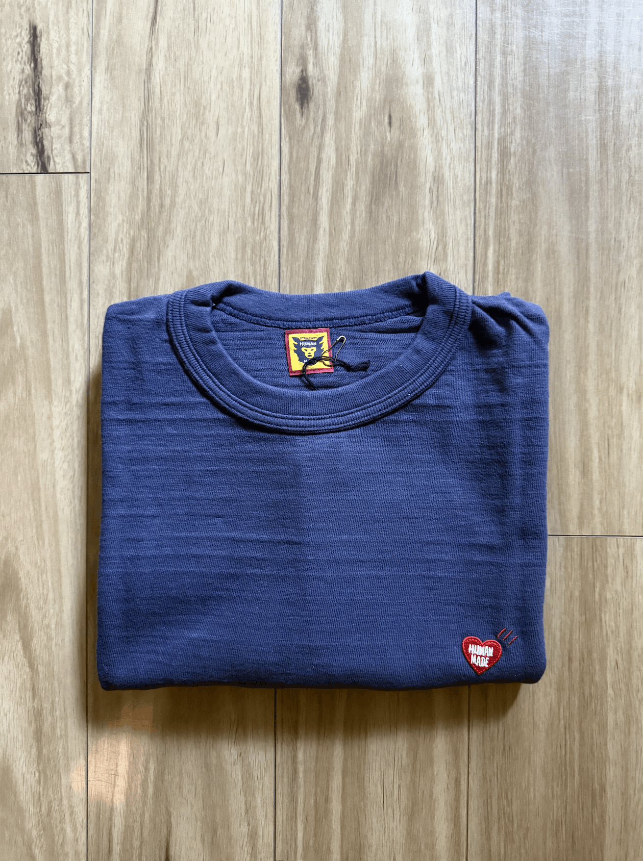 Human Made x2 OG Human Made Nigo Loopwheel Heart Embroidered logo Tee Size US XL / EU 56 / 4 - 2 Thumbnail