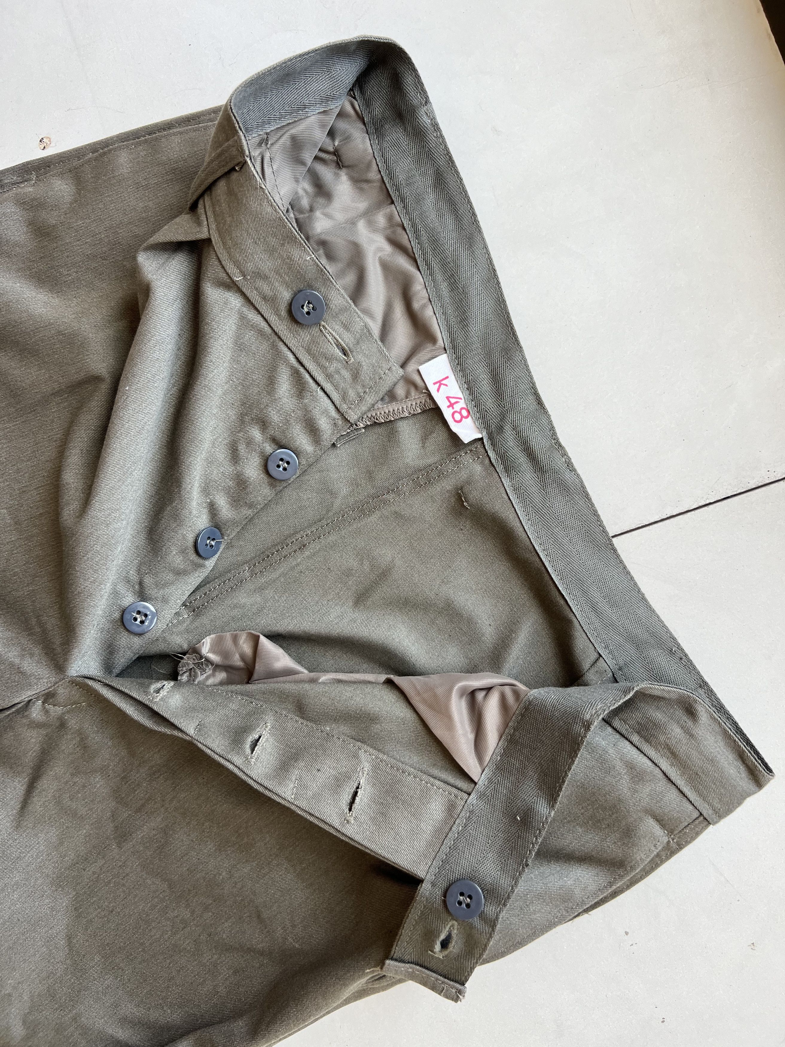 Other World War Vintage Chino Jogger Heavy Cotton Pants Size US 32 / EU 48 - 9 Thumbnail