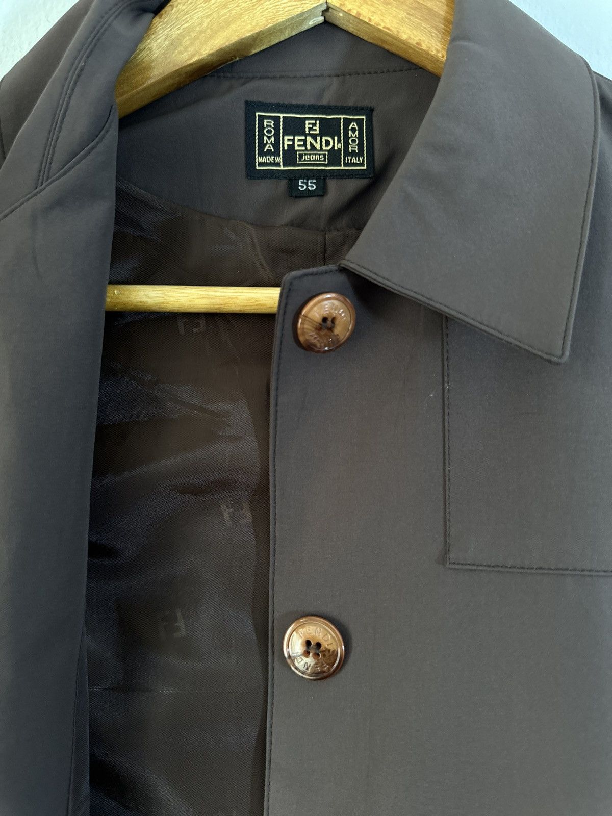 Fendi Fendi Button Jacket Size M / US 6-8 / IT 42-44 - 4 Thumbnail
