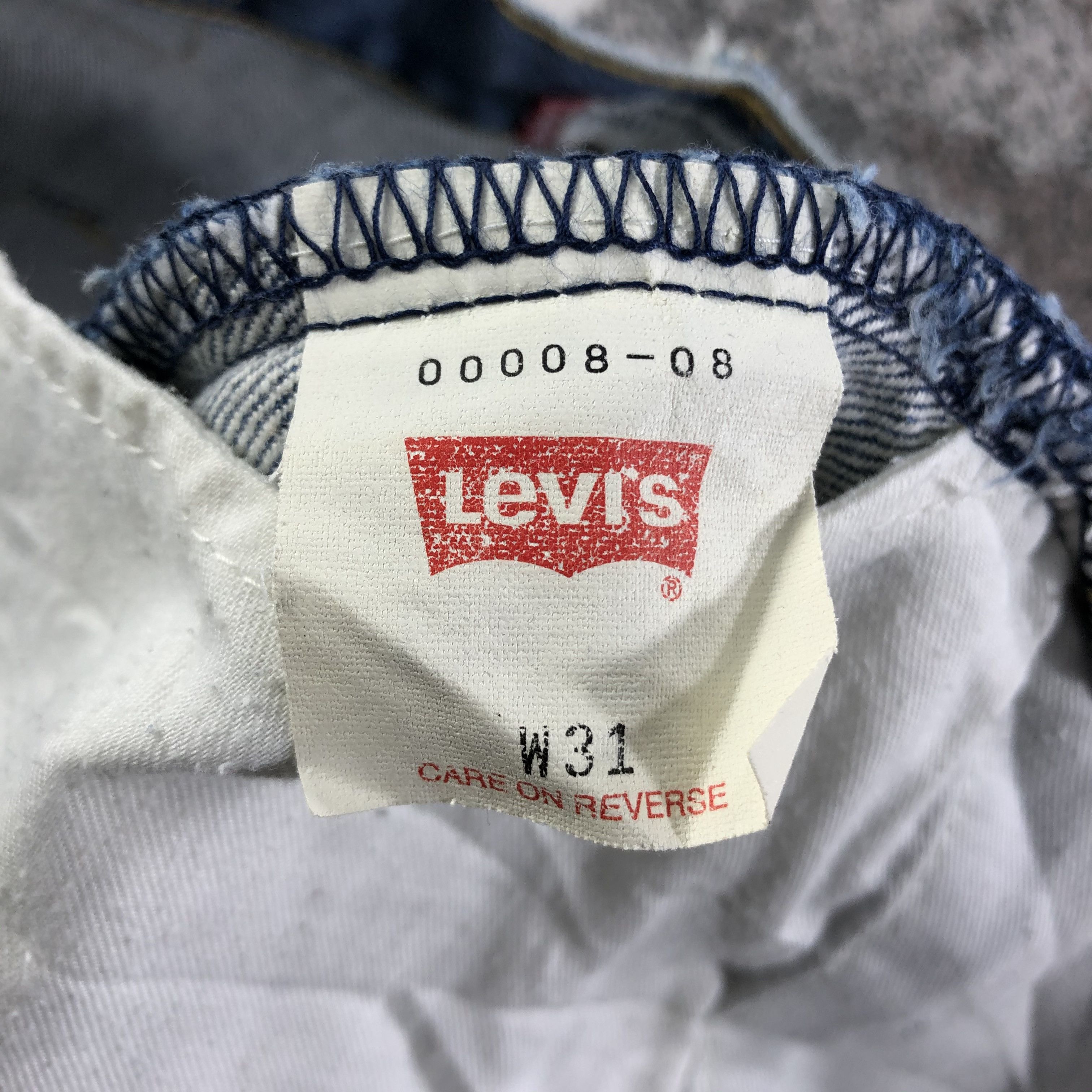 Levi's Vintage Levis Engineered Jeans Blue Wash Denim KJ2075 Size US 30 / EU 46 - 9 Thumbnail