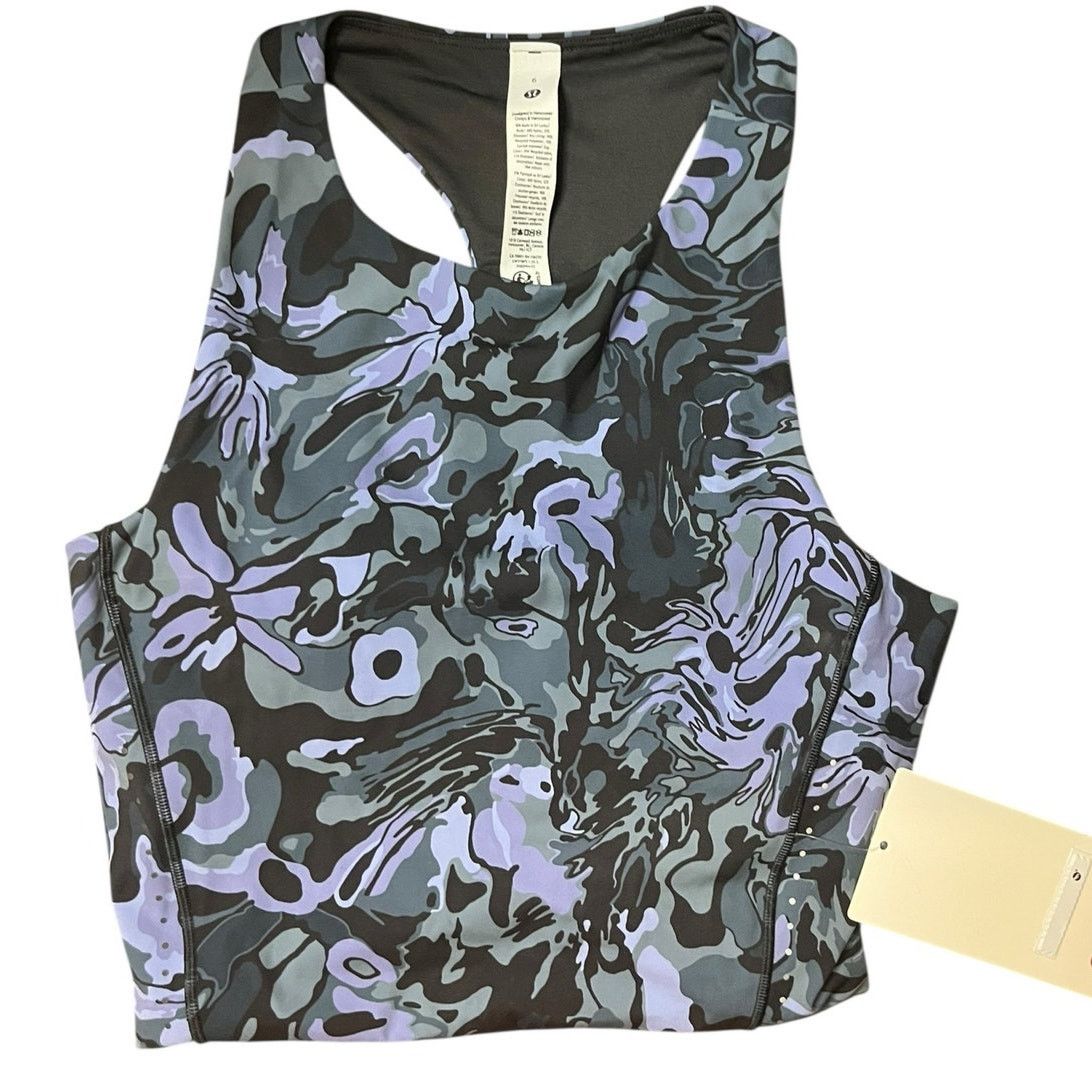 Lululemon Lululemon Swift Speed Crop Tank Flower Meld Multi Size 6 Size M / US 6-8 / IT 42-44 - 1 Thumbnail