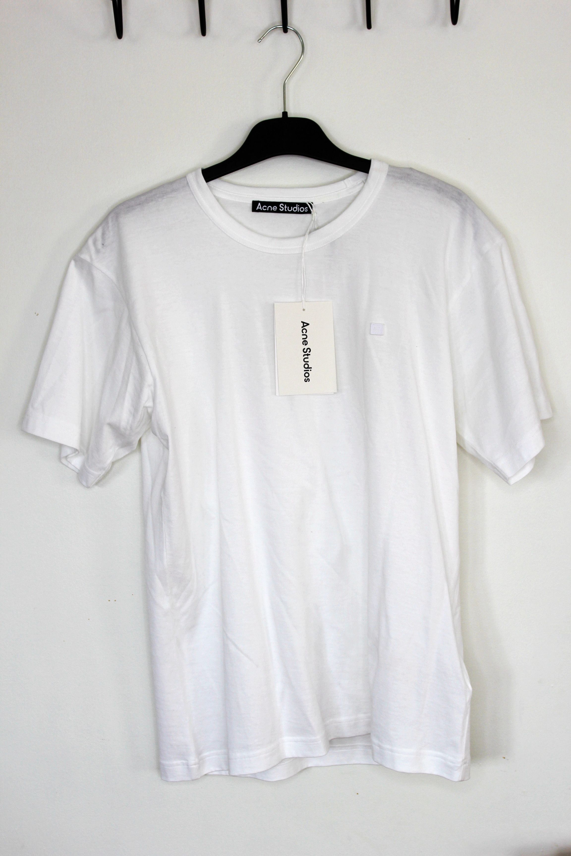 Acne Studios BNWT AW24 ACNE STUDIOS PATCH WHITE TSHIRT S Size US S / EU 44-46 / 1 - 2 Thumbnail