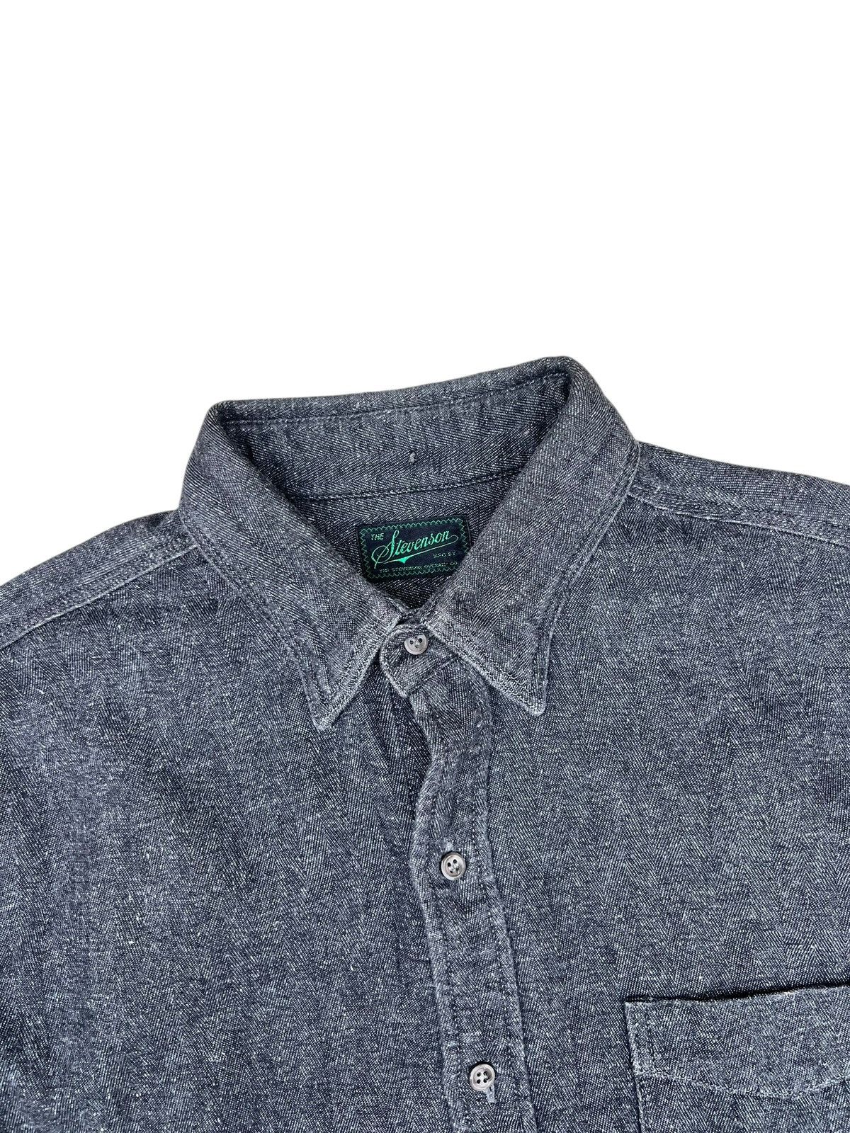 Stevenson Overall Co. Stevenson Overall Japan HBT Striped Shirt Size US S / EU 44-46 / 1 - 7 Thumbnail