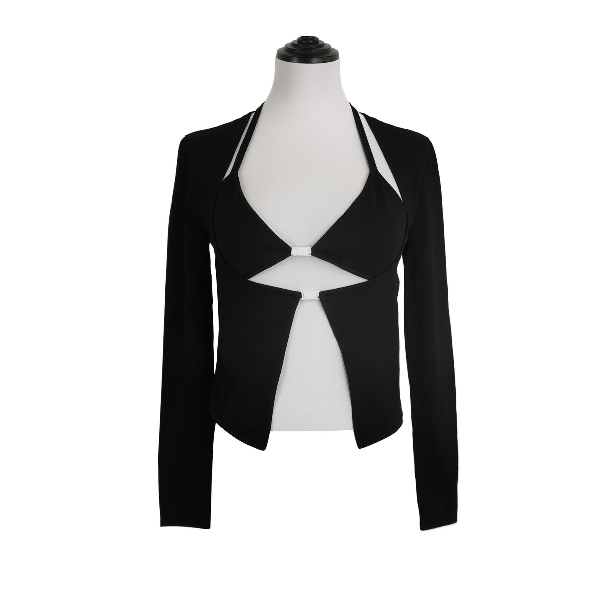 Alexander Wang Alexander Wang Hybrid Bikini Cardigan Top Size M Size M / US 6-8 / IT 42-44 - 1 Thumbnail