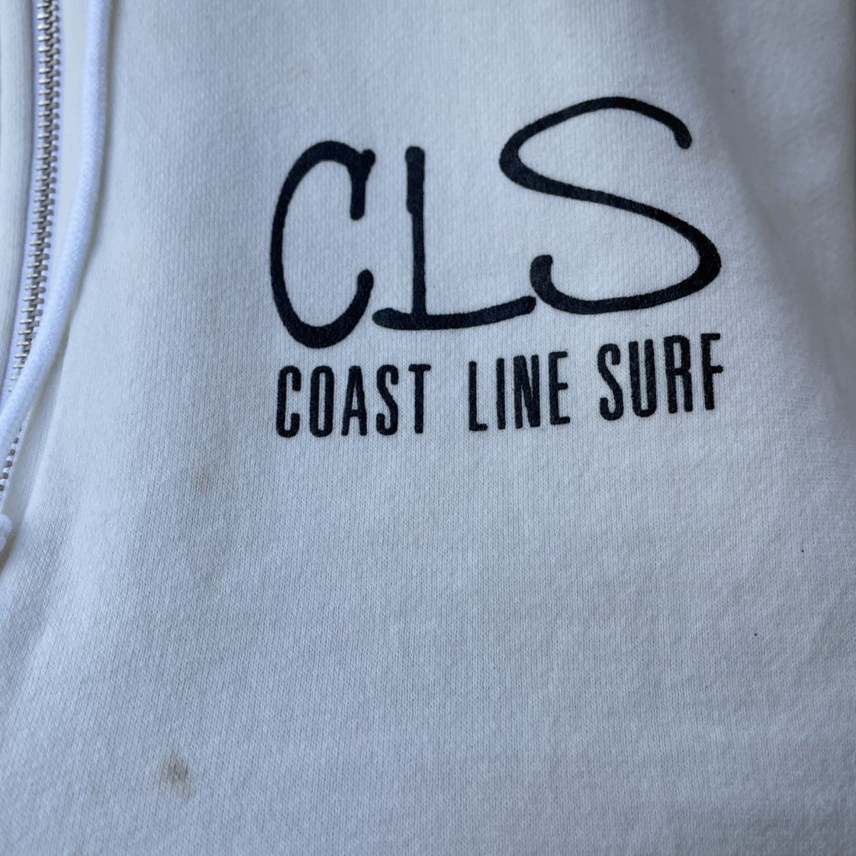 Vintage 🔥Vintage Coast Line Surf Big Logo Full Zipper Sweater Hoodie Size US S / EU 44-46 / 1 - 13 Thumbnail