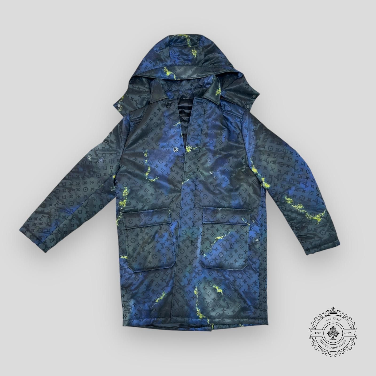 Louis Vuitton Louis Vuitton Padded Monogram Tie Dye Long Coat Size US M / EU 48-50 / 2 - 1 Thumbnail