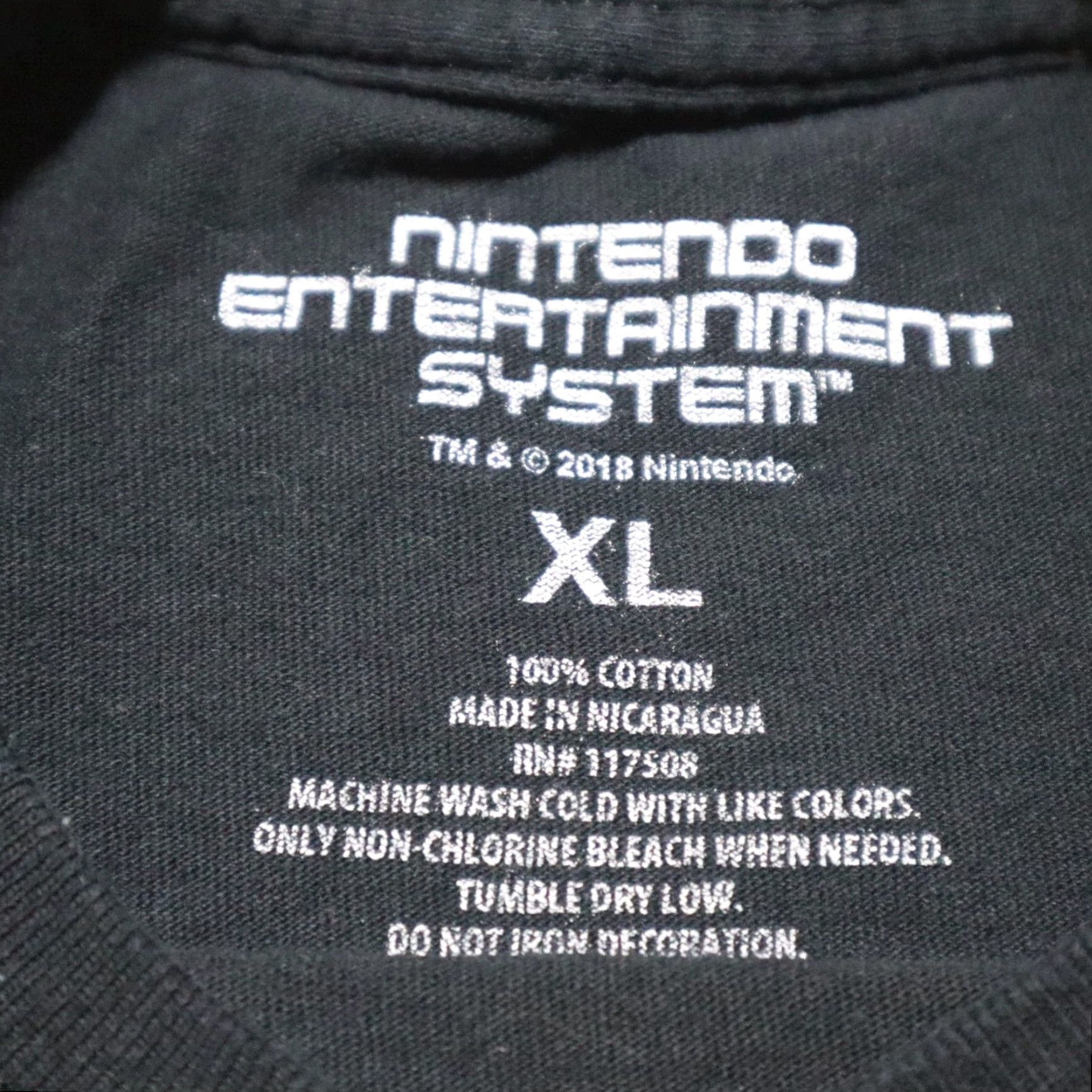 Nintendo Port and Company NES Weekend Plans Tee Shirt Logo T-Shirt Adult Men XL Black Gaming Shirt NES Params Size US XL / EU 56 / 4 - 3 Thumbnail