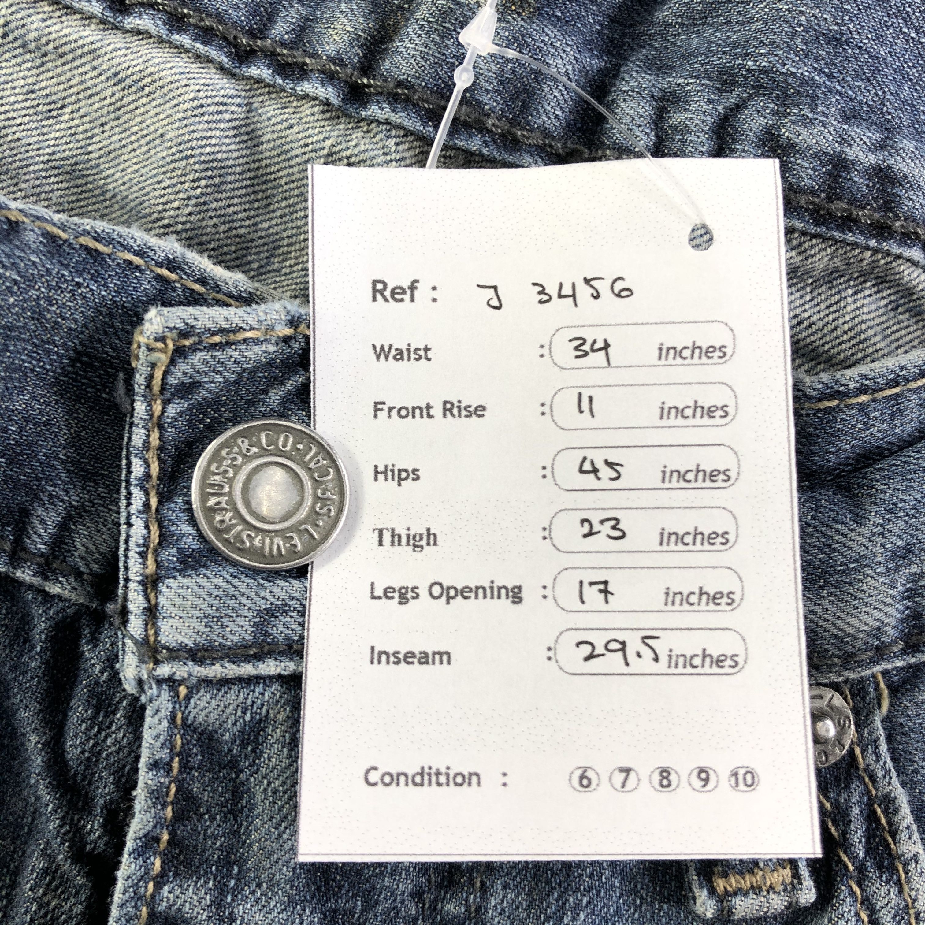Levi's Vintage Levis 514 Jeans-J3456 Size US 34 / EU 50 - 15 Thumbnail
