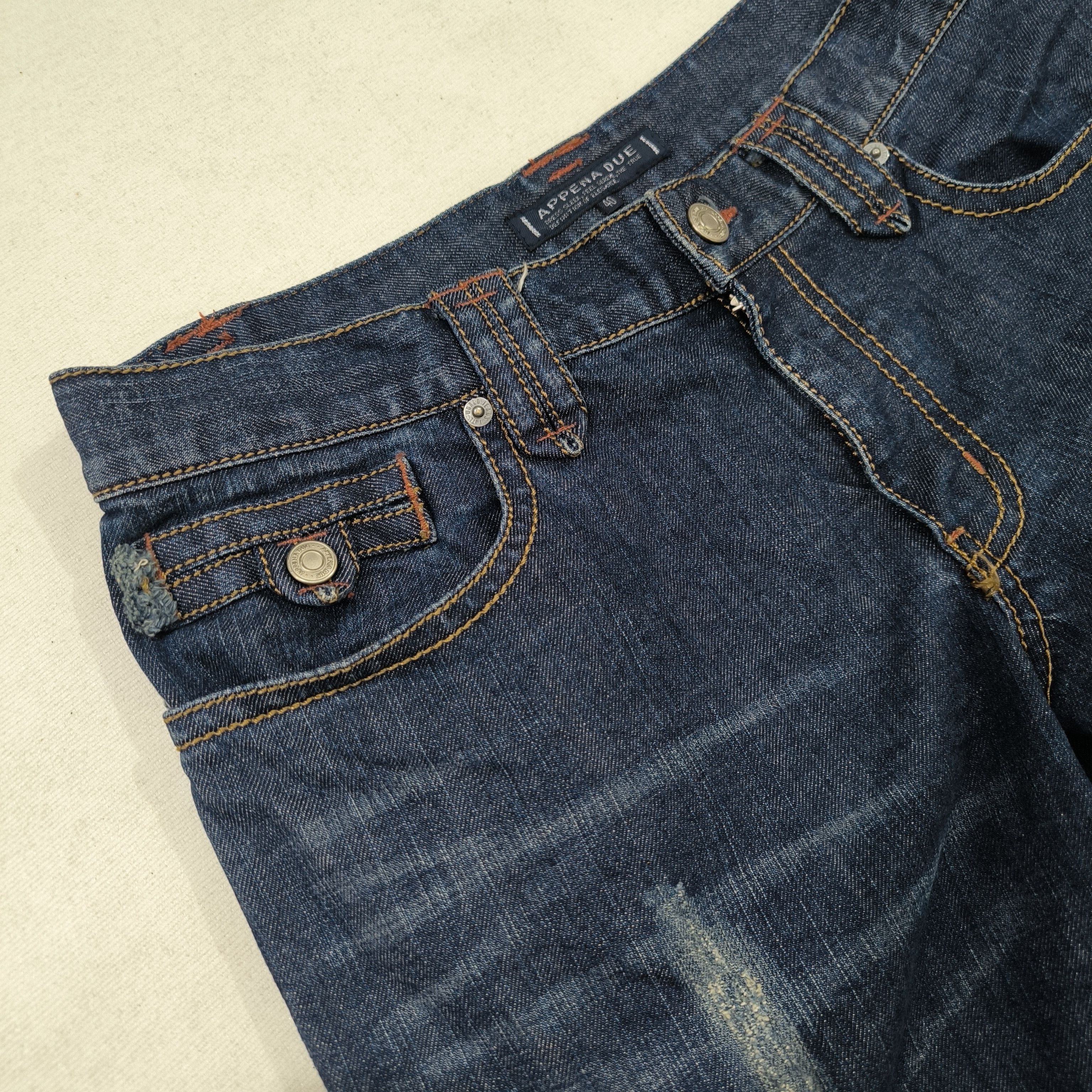 If Six Was Nine × Japanese Brand × Le Grande Bleu (L.G.B.) Big sized bootcut jeans / japanese baggy style Size US 32 / EU 48 - 5 Thumbnail