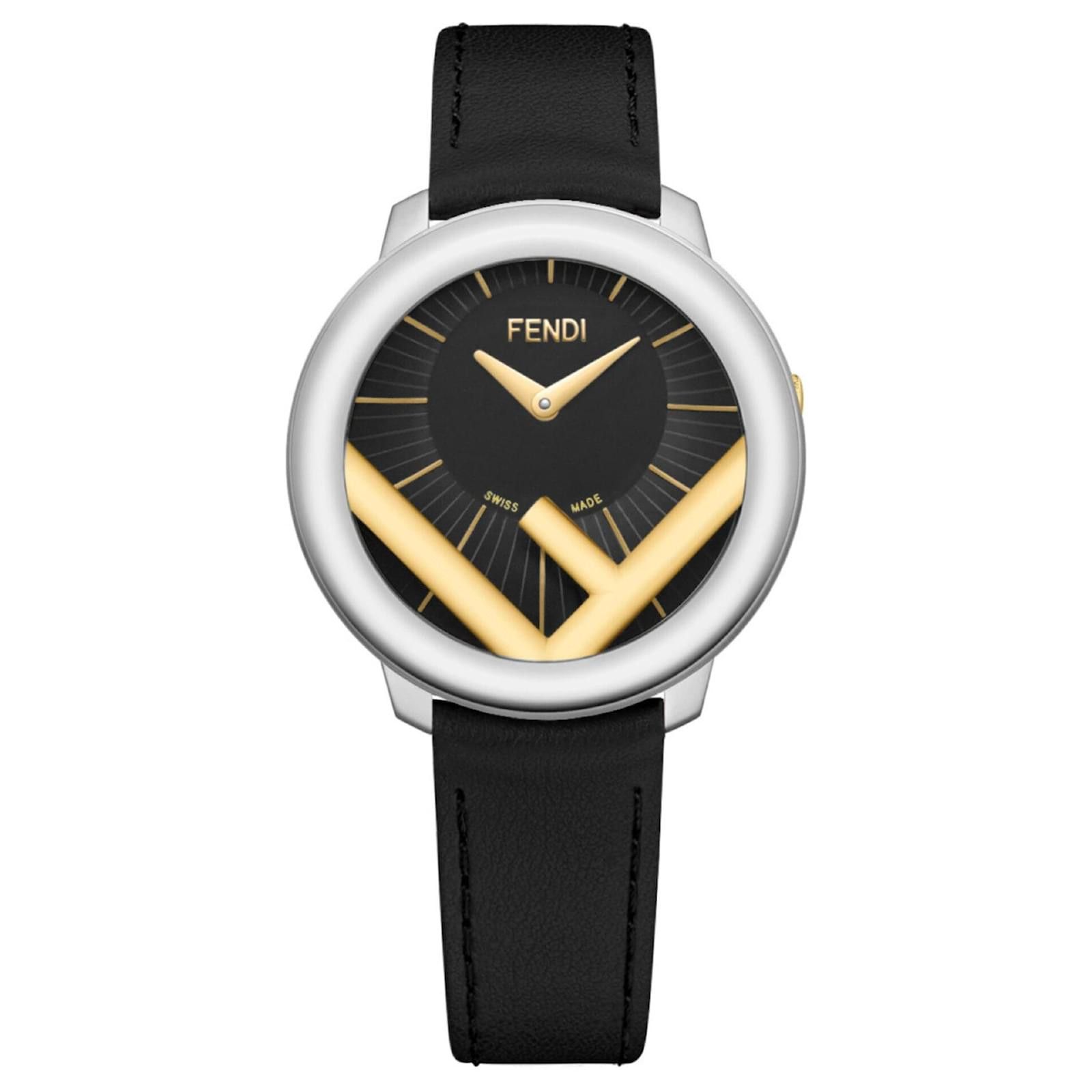 image of Fendi O1Loc1C0124 Watch In Black, Men's