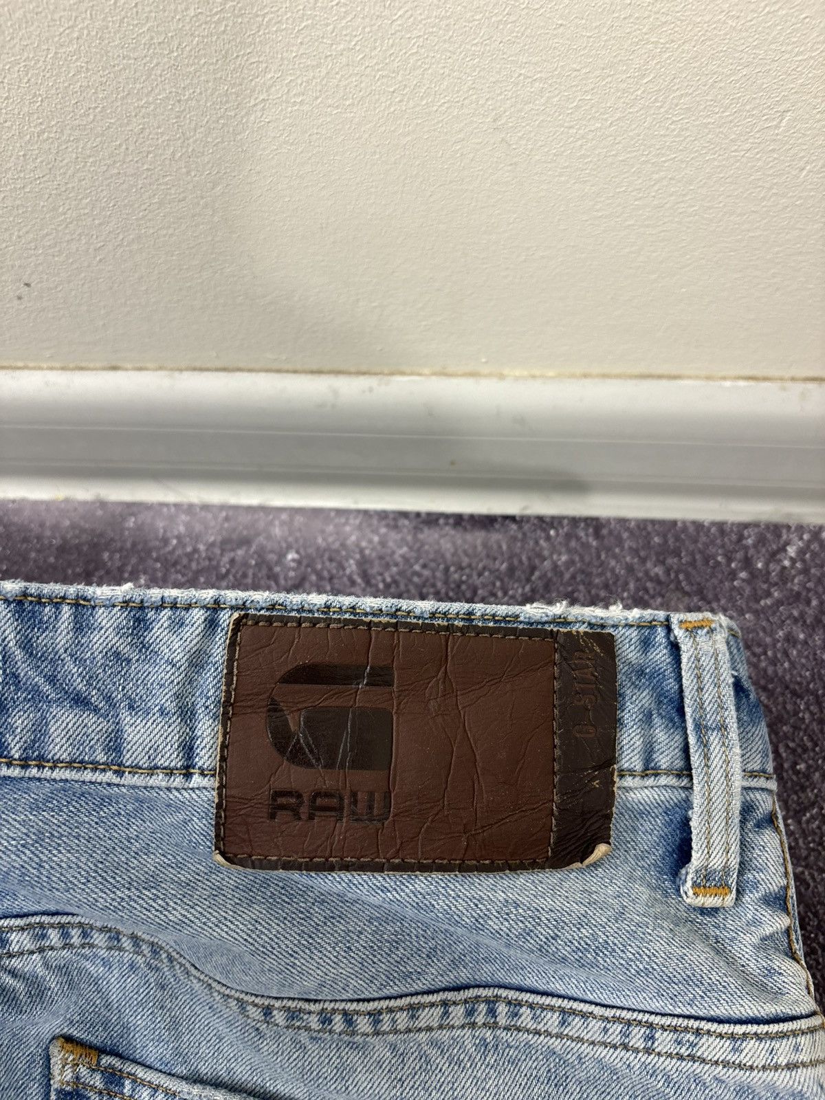 G-Star Vintage G-Star Raw Restored Arc Relaxed Tapered Denim Jeans Size US 32 / EU 48 - 22 Thumbnail