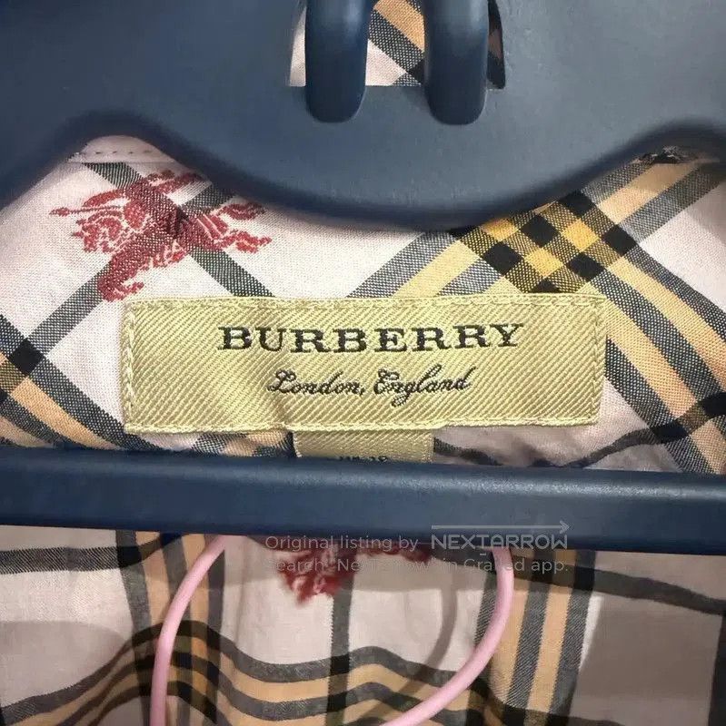 Burberry Burberry Pink Plaid Long Sleeve Dress. Size M / US 6-8 / IT 42-44 - 3 Thumbnail