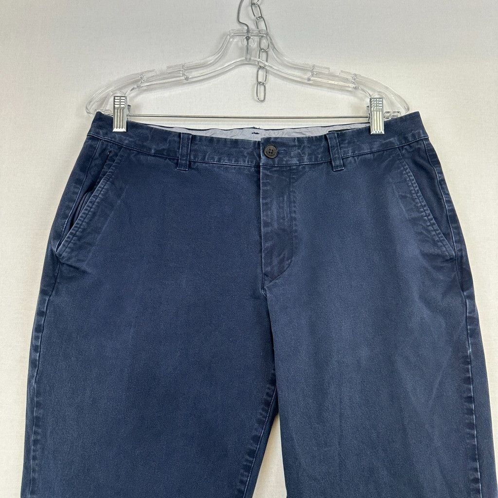 Bonobos Bonobos Athletic Chino Pants Blue Men's Size 34x32 Size US 34 / EU 50 - 8 Thumbnail