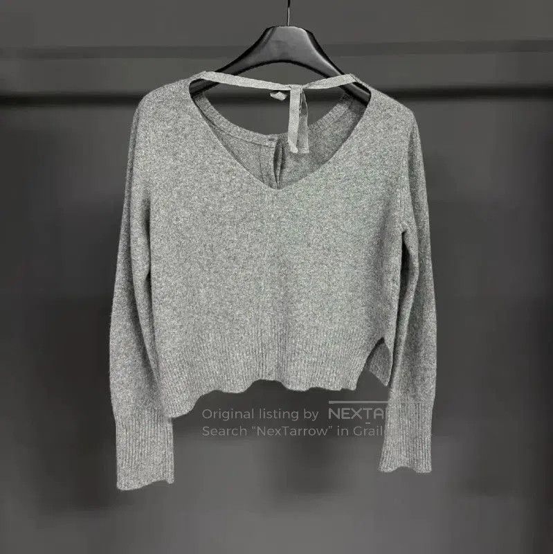 Miu Miu Miu Miu Winter Charcoal Cashmere Cardigan . Size M / US 6-8 / IT 42-44 - 2 Thumbnail