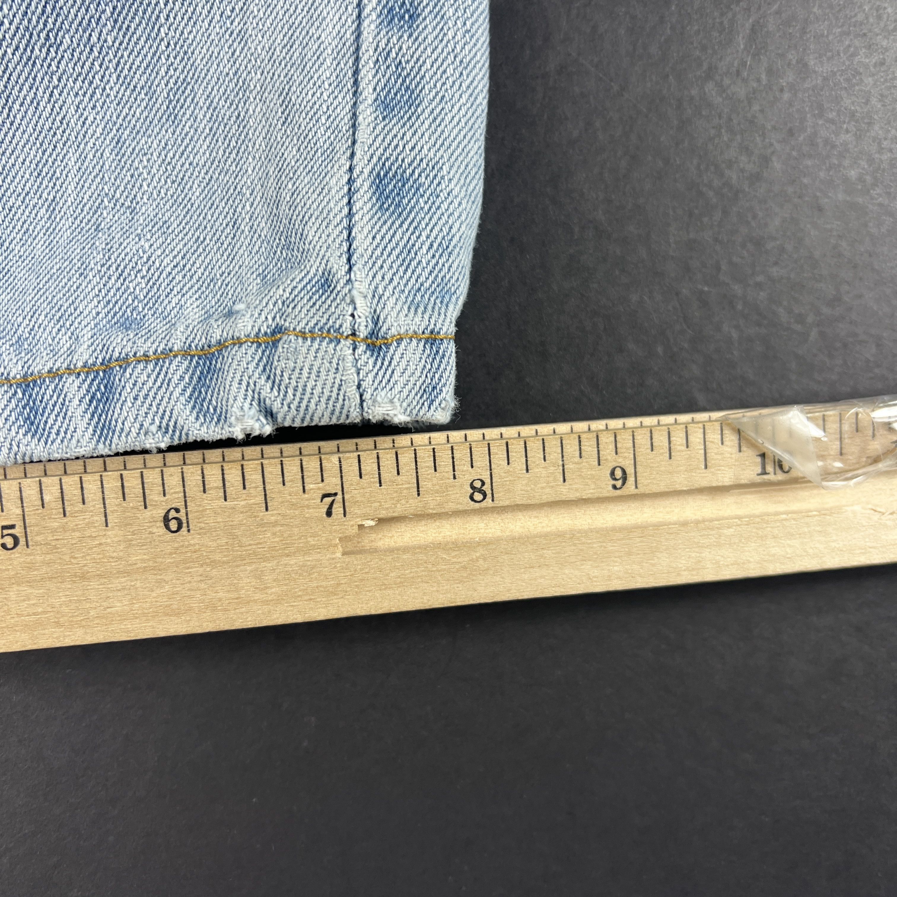 Levi's × Vintage Y2K Levi's Jeans 560 Loose Tapered Light Blue Faded Denim Size US 38 / EU 54 - 17 Thumbnail