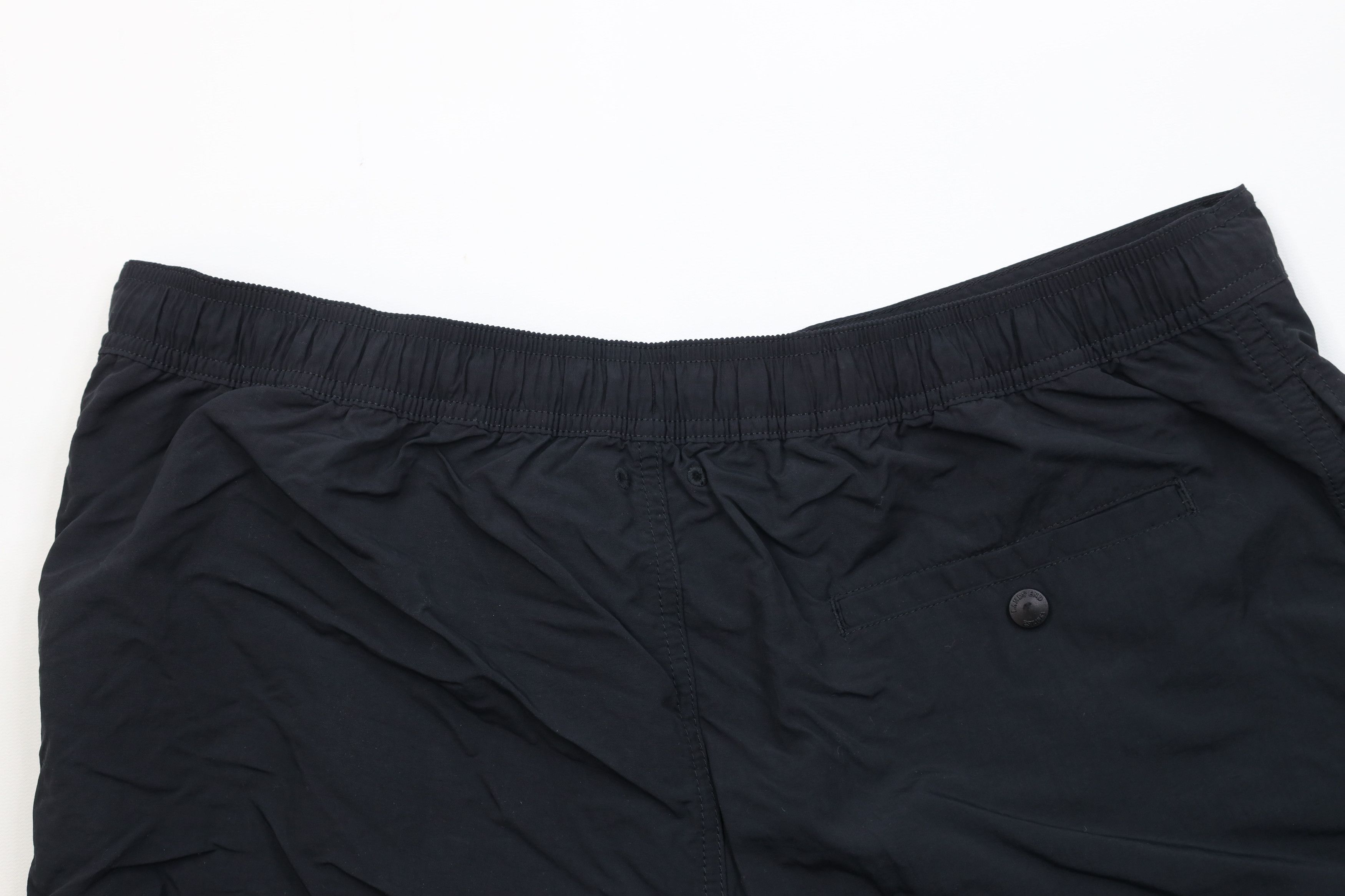 Lands' End Deadstock Vintage Y2K Lands End Lined Shorts Trekking Black Size US 34 / EU 50 - 13 Thumbnail
