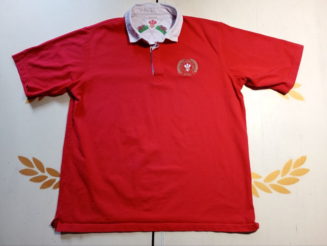 Cotton Traders × Vintage Cotton Traders Wales Rugby Shirt Vintage Size US L / EU 52-54 / 3 - 2 Thumbnail