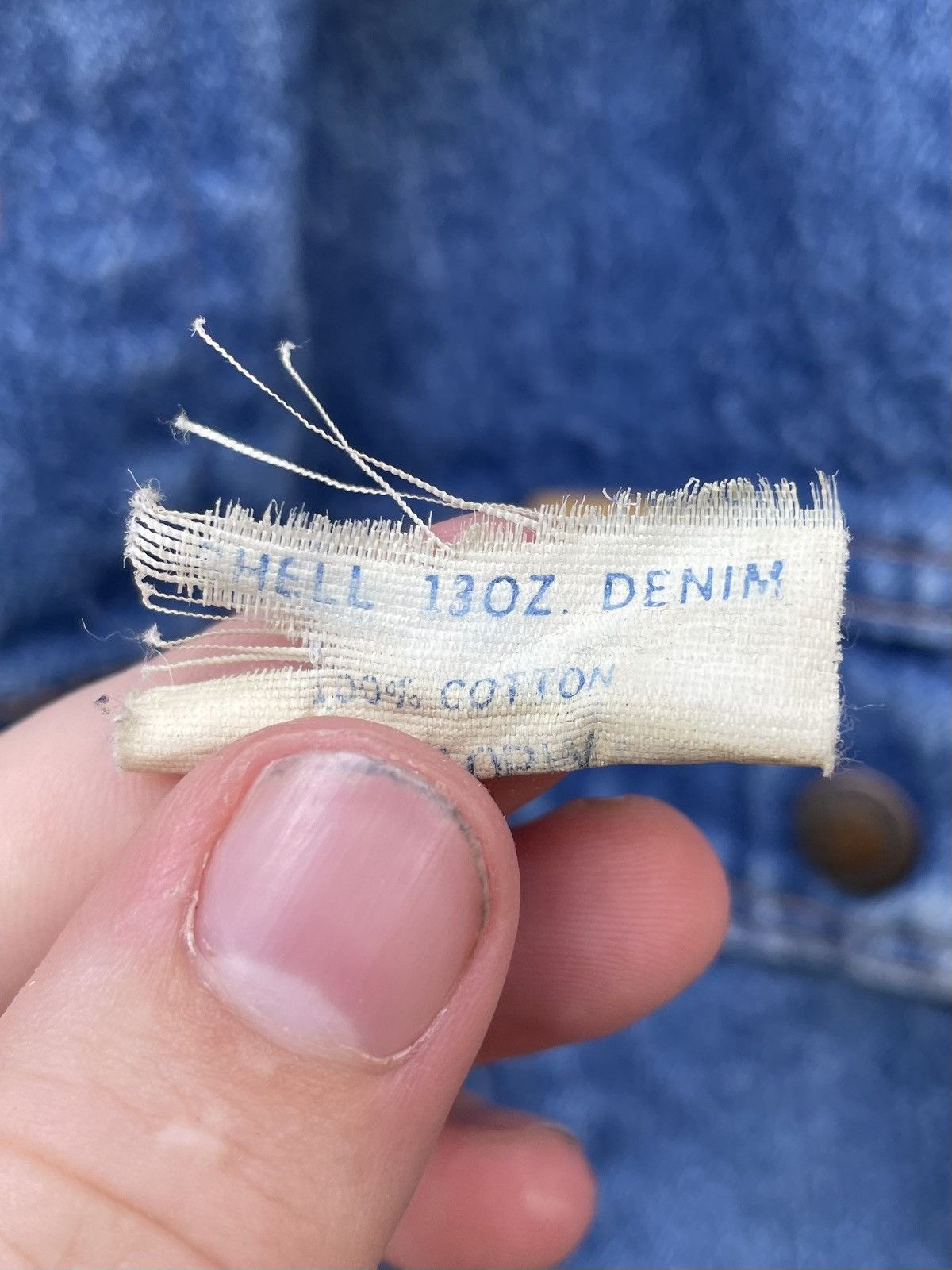 Rustler Vintage 80s Rustler Jean Jacket Super 13oz Denim Distressed Size US L / EU 52-54 / 3 - 3 Thumbnail