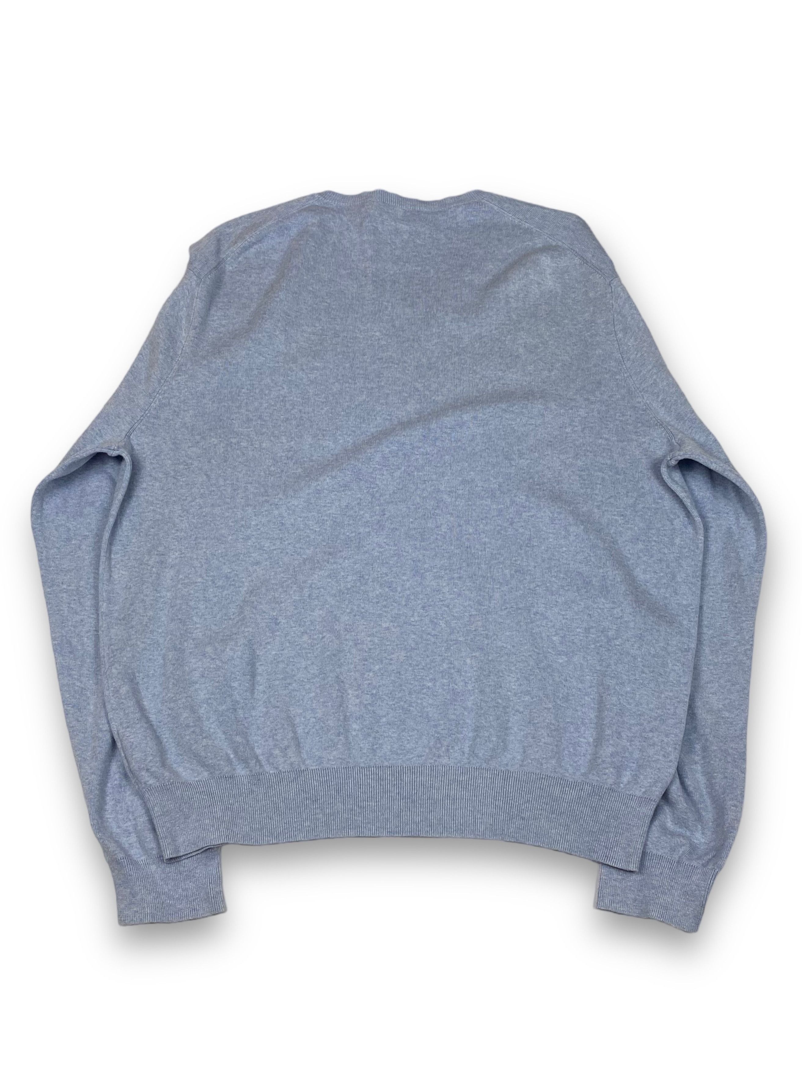 Ralph Lauren Vintage RALPH LAUREN Pastel Blue Longsleeve V-Neck M666 Size US XL / EU 56 / 4 - 9 Thumbnail