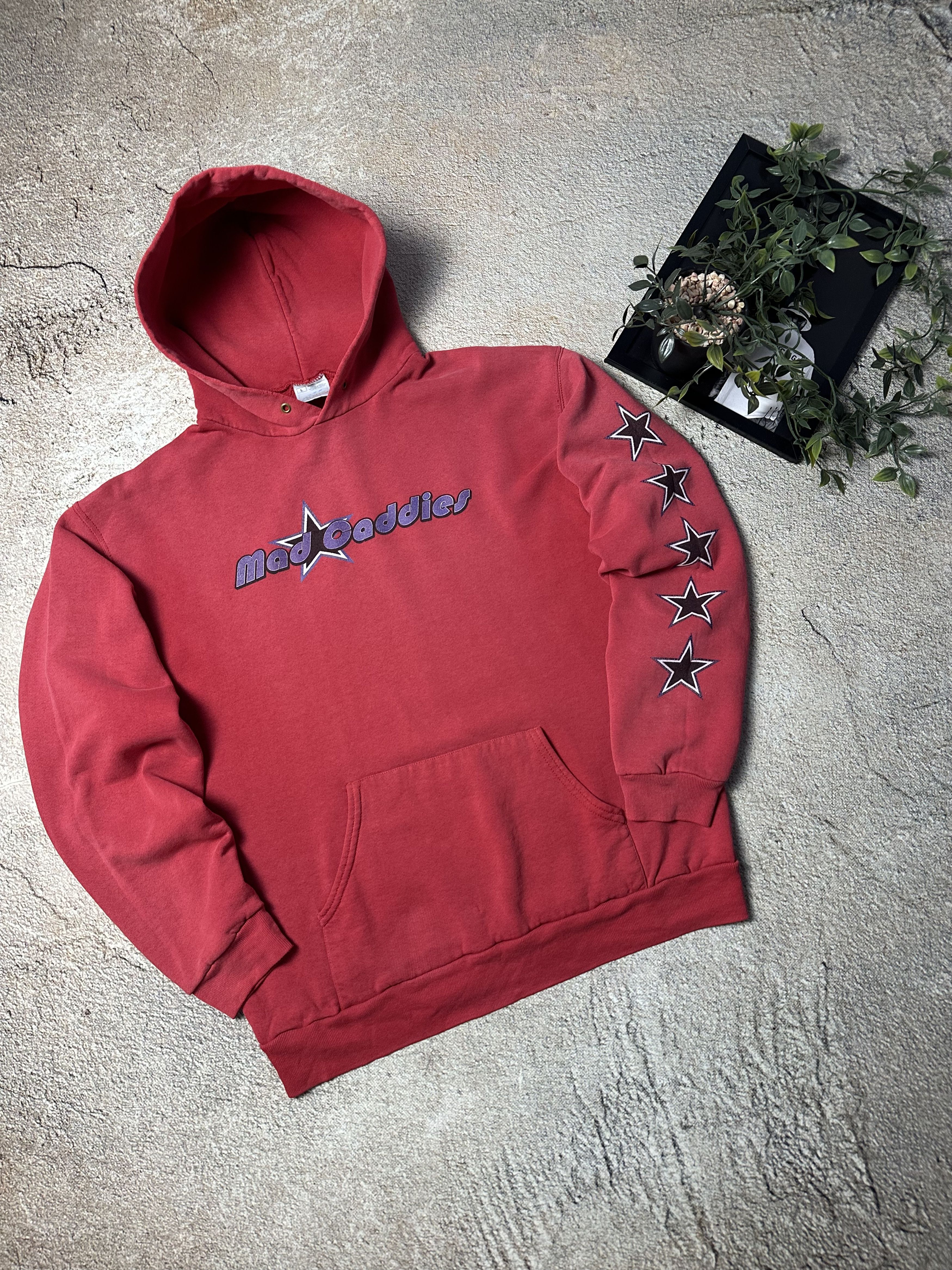 Band Tees × Vintage Mad caddies vintage hoodie L 1990 90-th screen stars stars Size US L / EU 52-54 / 3 - 1 Thumbnail