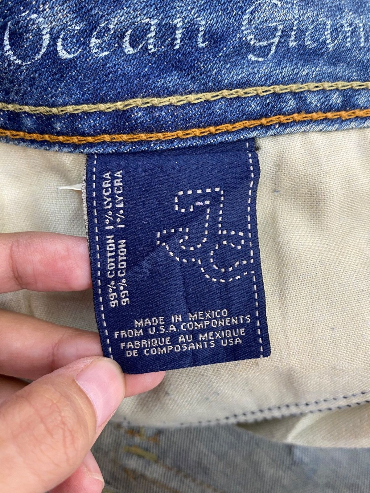 Japanese Brand Japanese Brand Blue Faded Wash Style Bootcut Jeans Size US 28 / EU 44 - 10 Thumbnail