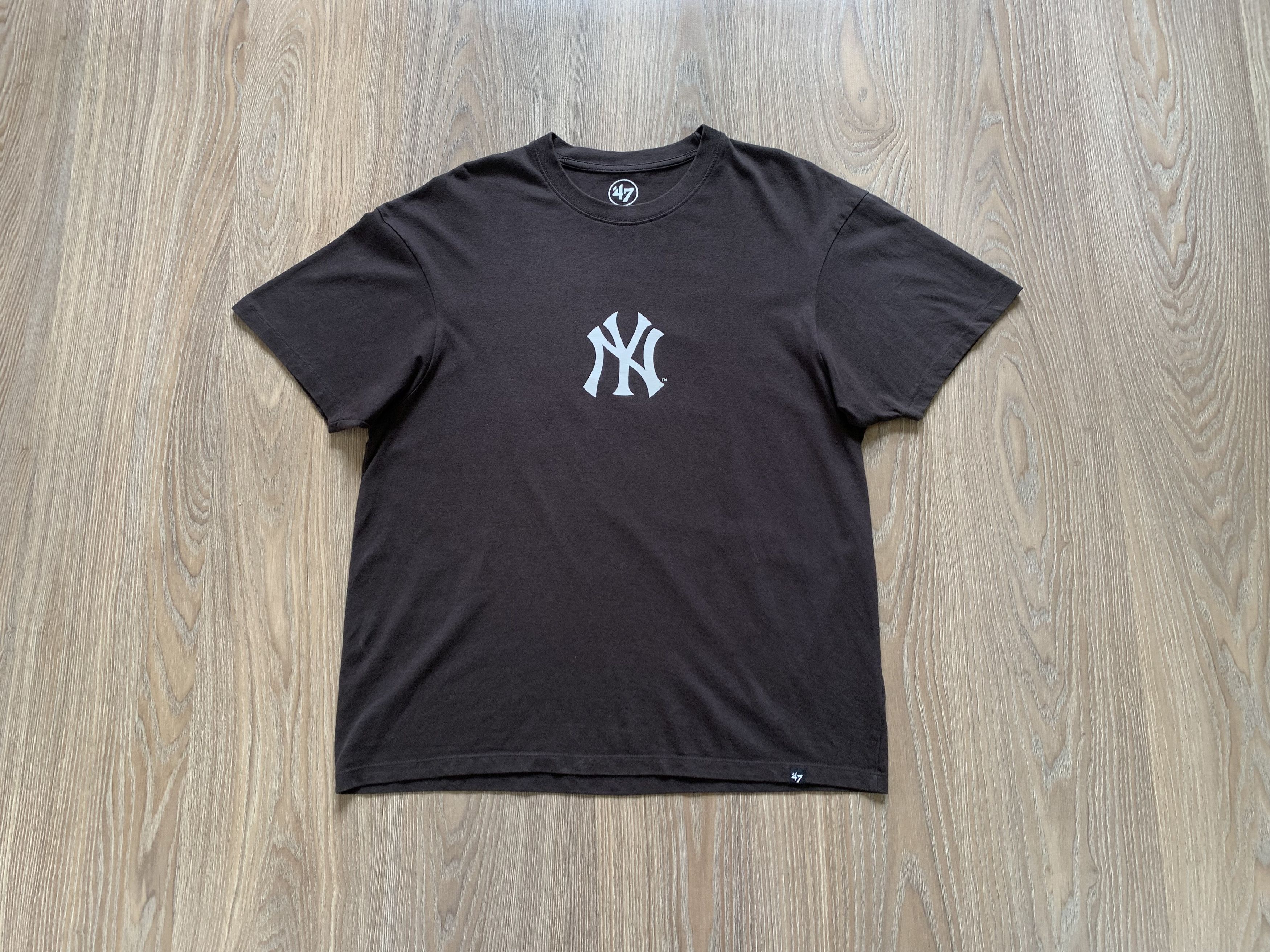 New York Yankees × Nike New York Yankees Big Logo Black T Shirt Size US S / EU 44-46 / 1 - 1 Thumbnail