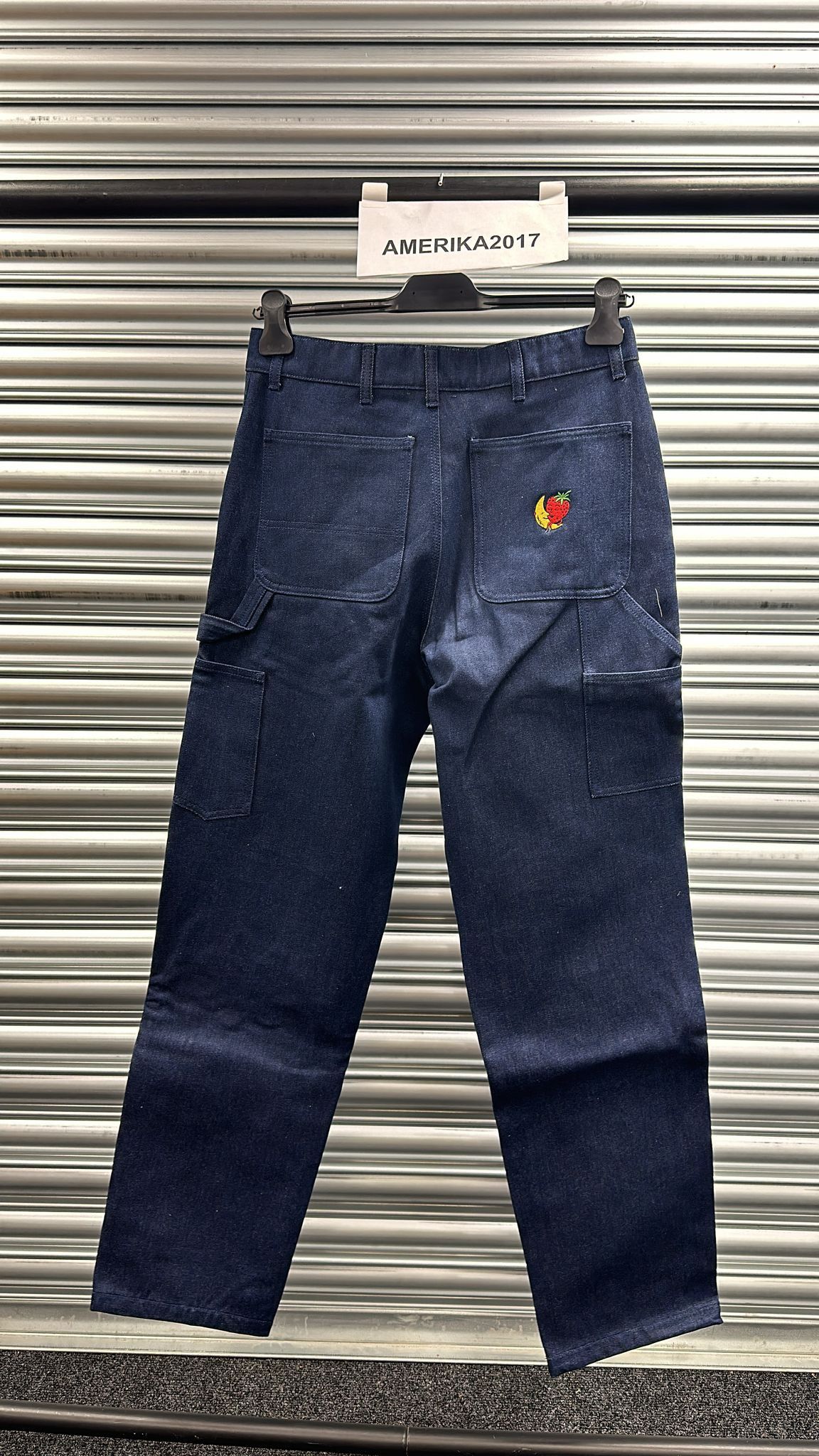 Sky High Farm Workwear Embroidered Workwear Denim Pant Size US 34 / EU 50 - 2 Thumbnail