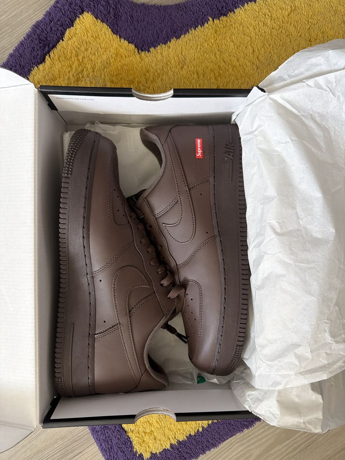 Nike × Supreme Supreme x Nike Air Force 1 low Size US 10.5 / EU 43-44 - 1 Thumbnail