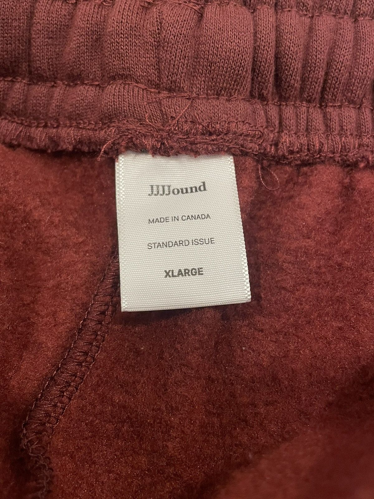 JJJJound JJJJound Parallel Sweatpants Burgundy Size US 34 / EU 50 - 7 Thumbnail