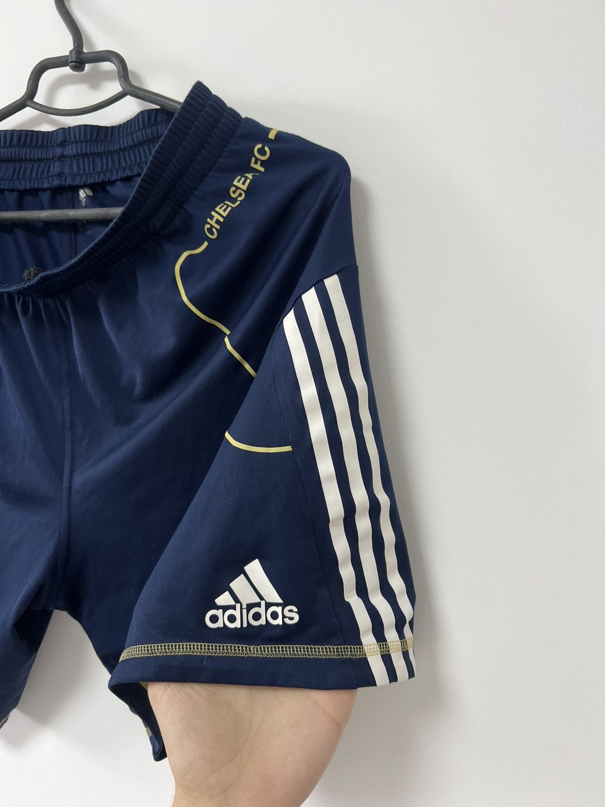 Adidas Chelsea 2010/11 Training Football Shorts Blue Mens sz S Size US 30 / EU 46 - 7 Thumbnail