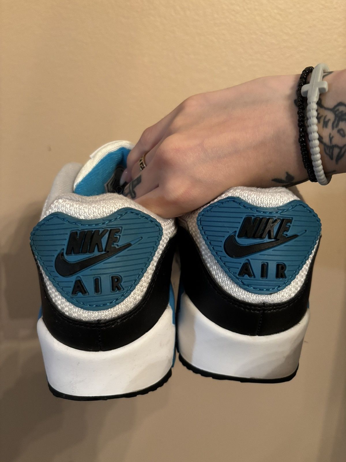 Nike Nike Air Max 90 Retro 'Laser Blue' 2020 Size US 7 / EU 40 - 4 Thumbnail