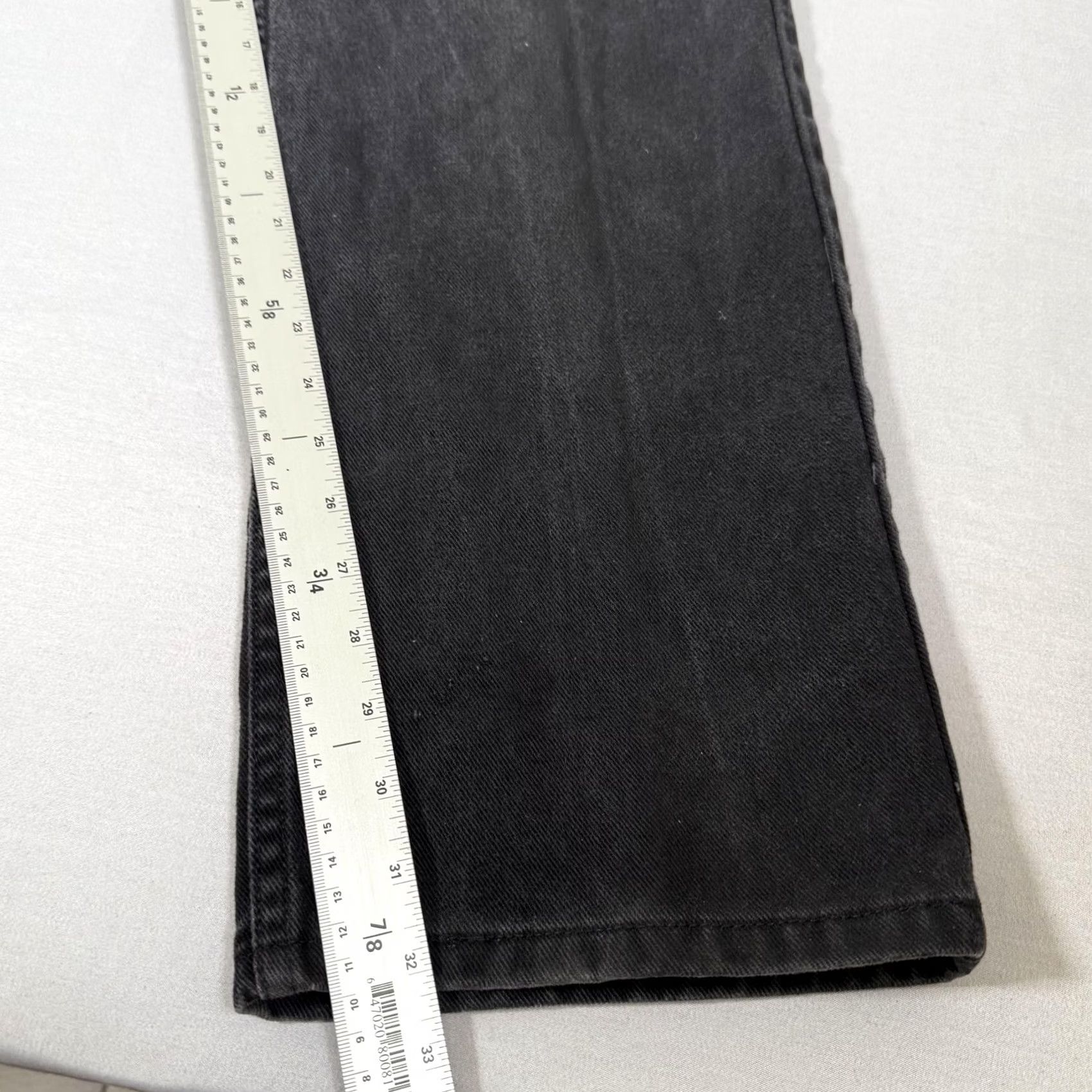 Levi's VINTAGE Levi's Jeans Mens 36x32 Black 505 Straight Fit Denim Pants Western Cowboy Size US 36 / EU 52 - 5 Thumbnail