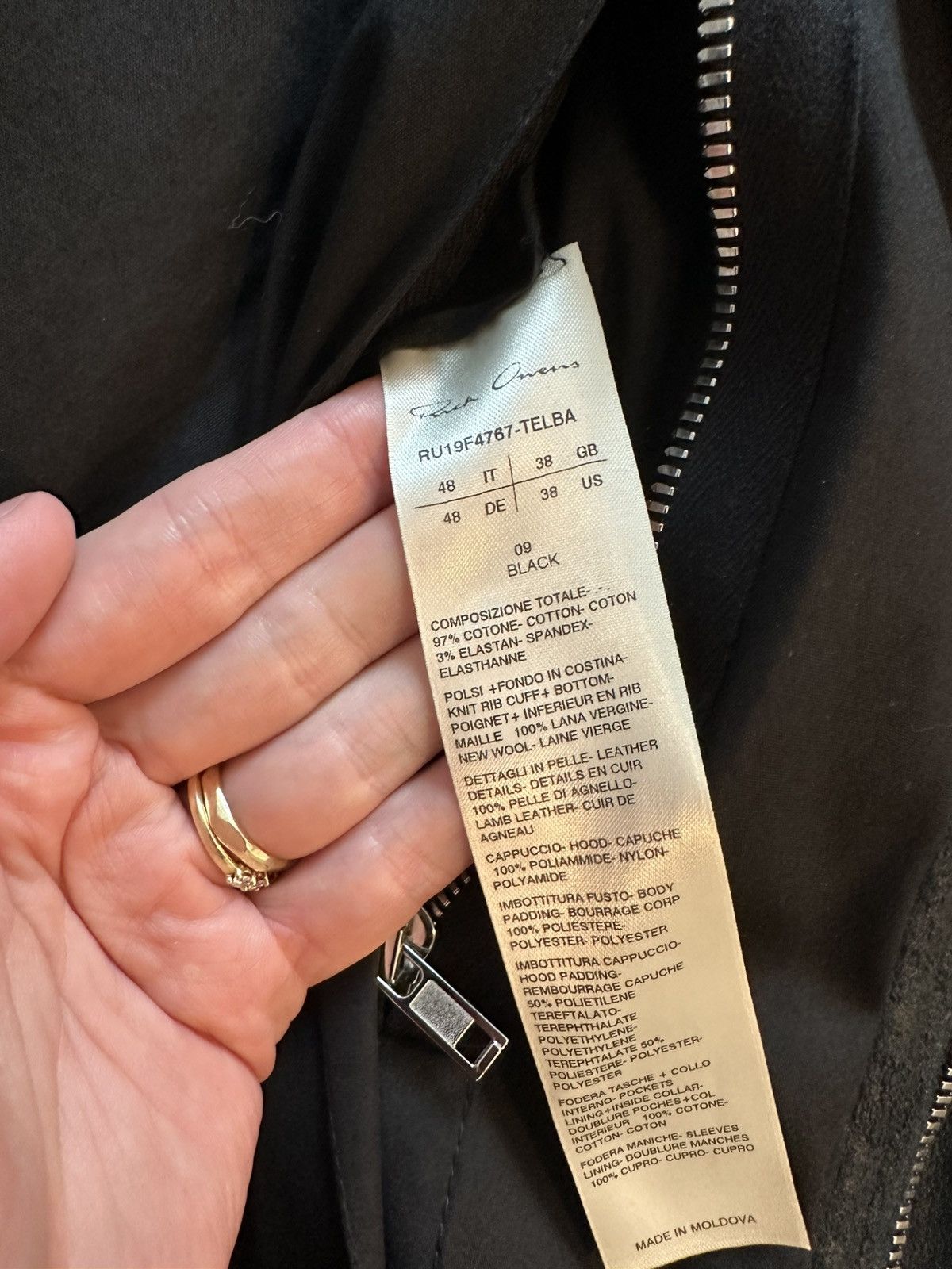 Rick Owens Larry Dustulator Jacket Size US S / EU 44-46 / 1 - 5 Thumbnail